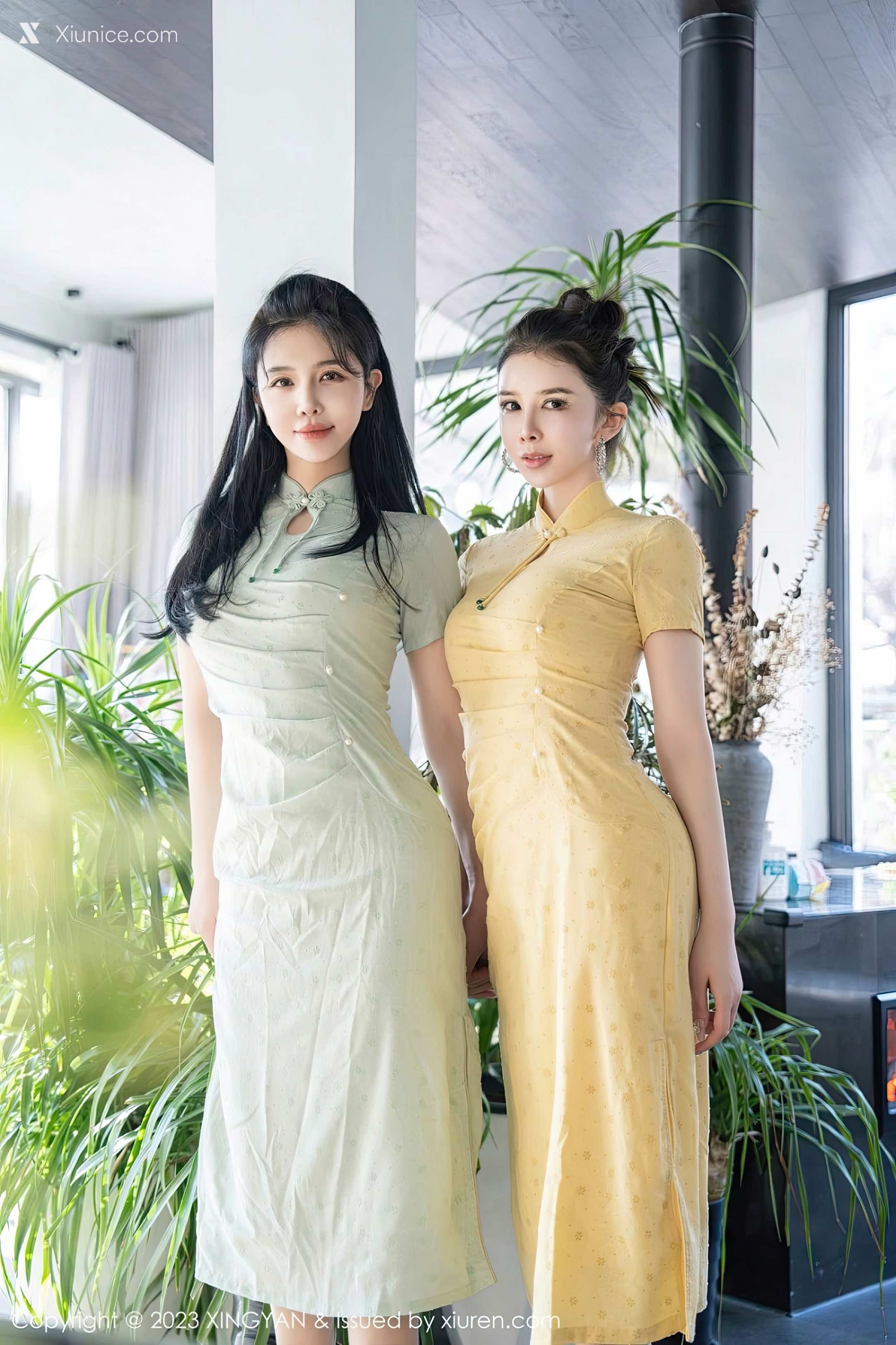 XingYan星颜社 Vol.183 Liu Yu Er (刘钰儿) & Li Li Sha (李丽莎) 第14张