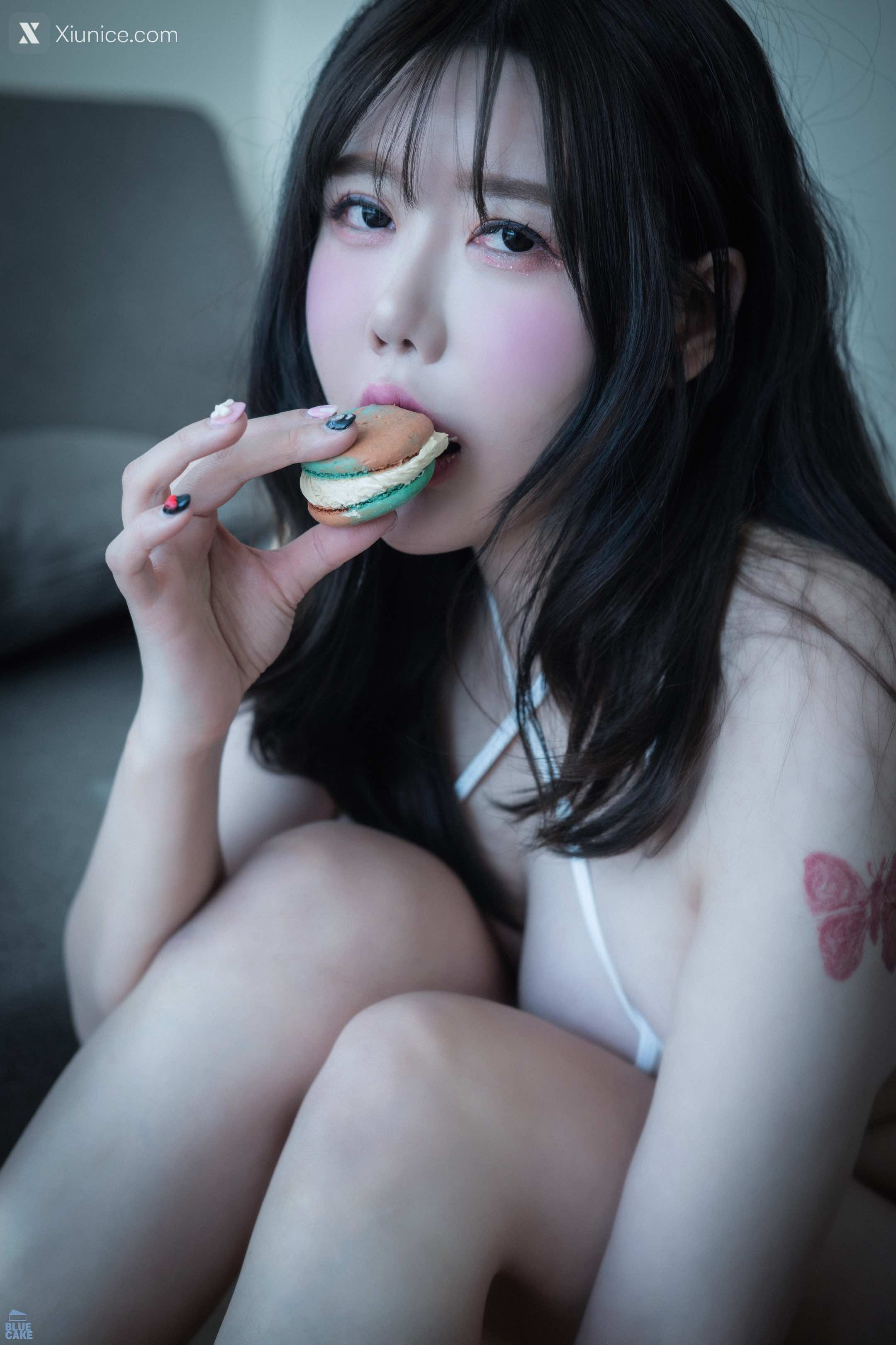 BLUECAKE SUA (지수아) – Vol.05 Nude Bikini White (RED+) 第51张