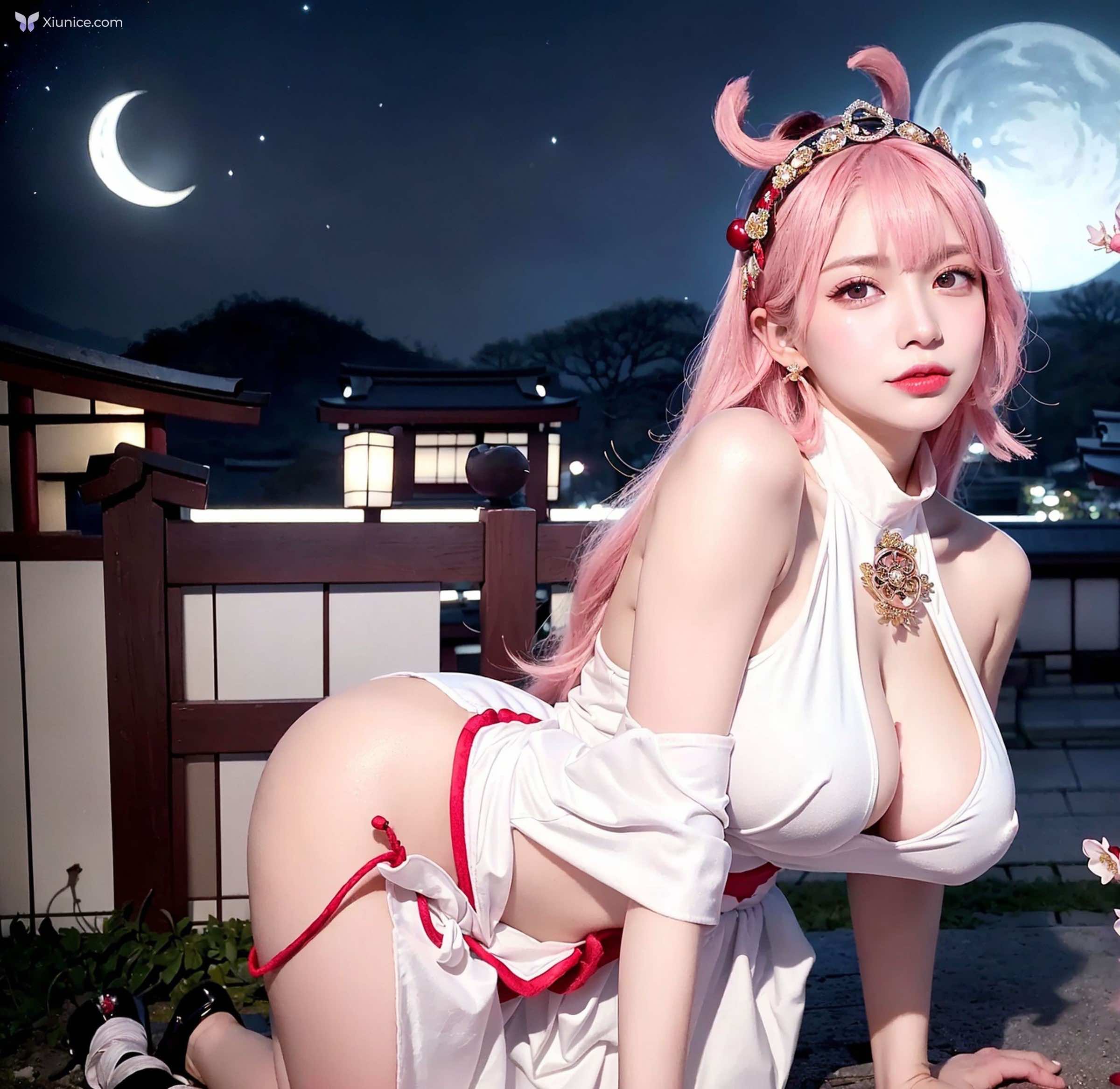 AI Girl Cherry Blossom Girl 第70张
