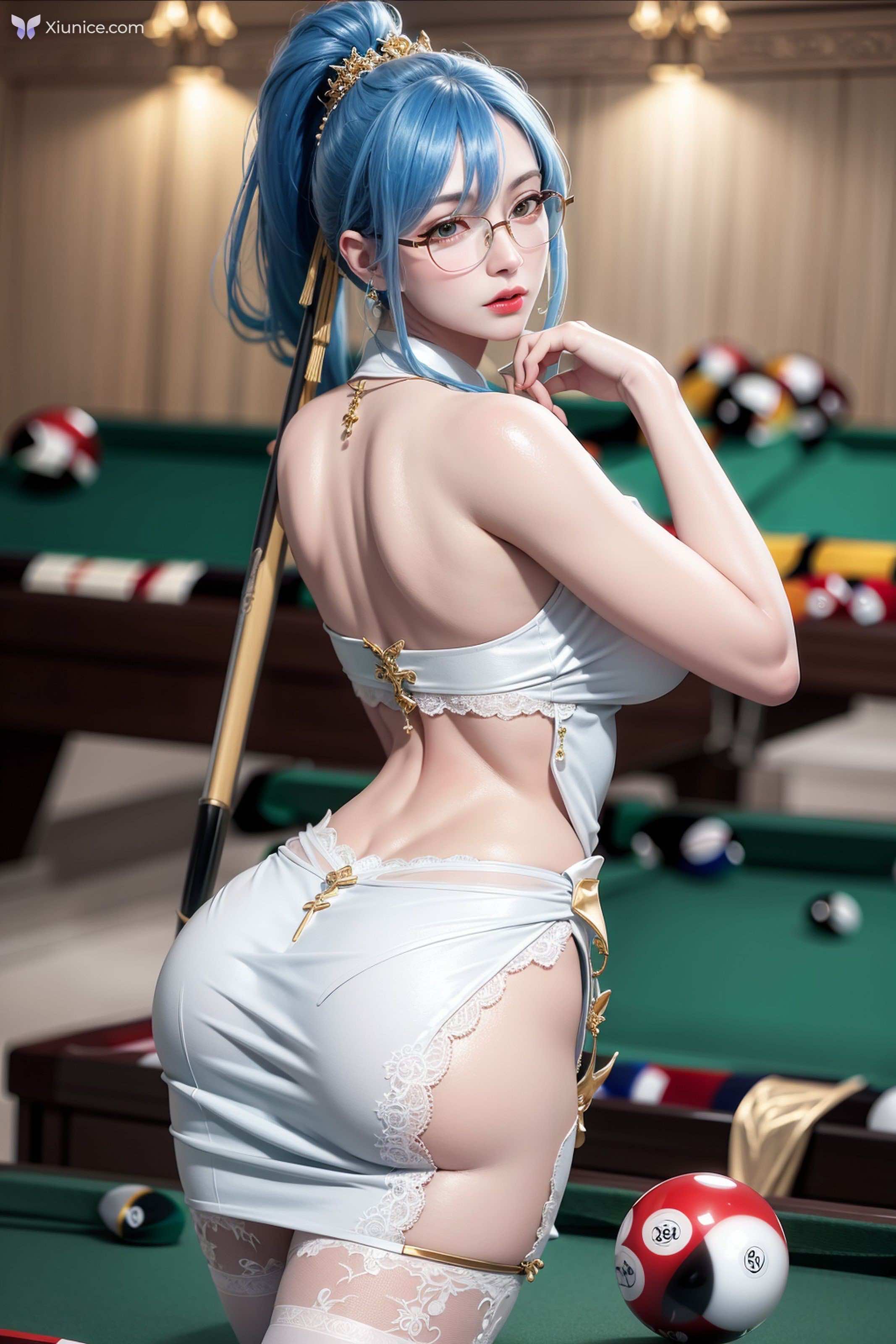 AI Girl Beautiful – Billiard Girl_extra 第94张