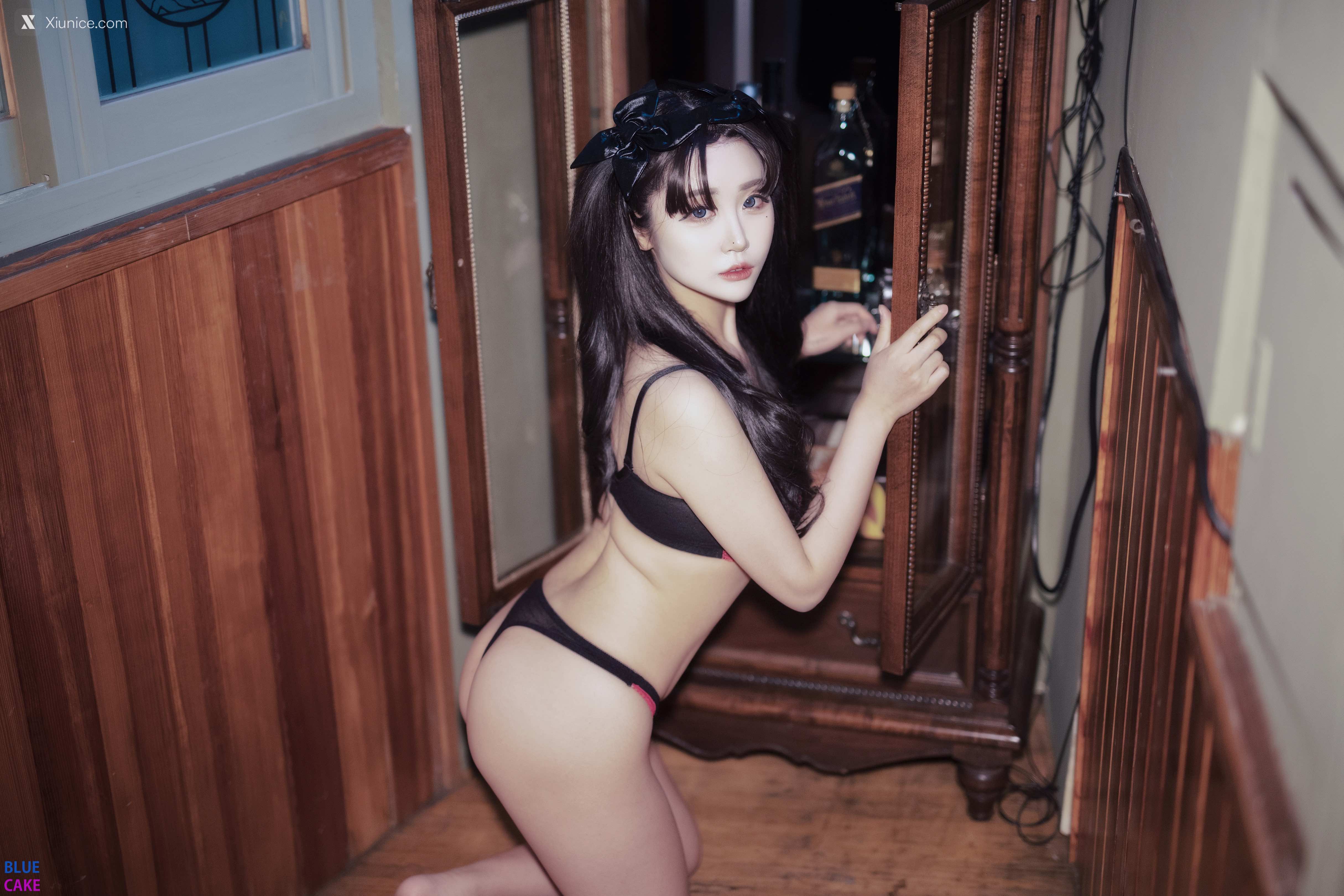 BLUECAKE Bomi (보미) & Zia (지아) – Fate Saber x Thosaka Rin – Lingerie.Ver 第29张