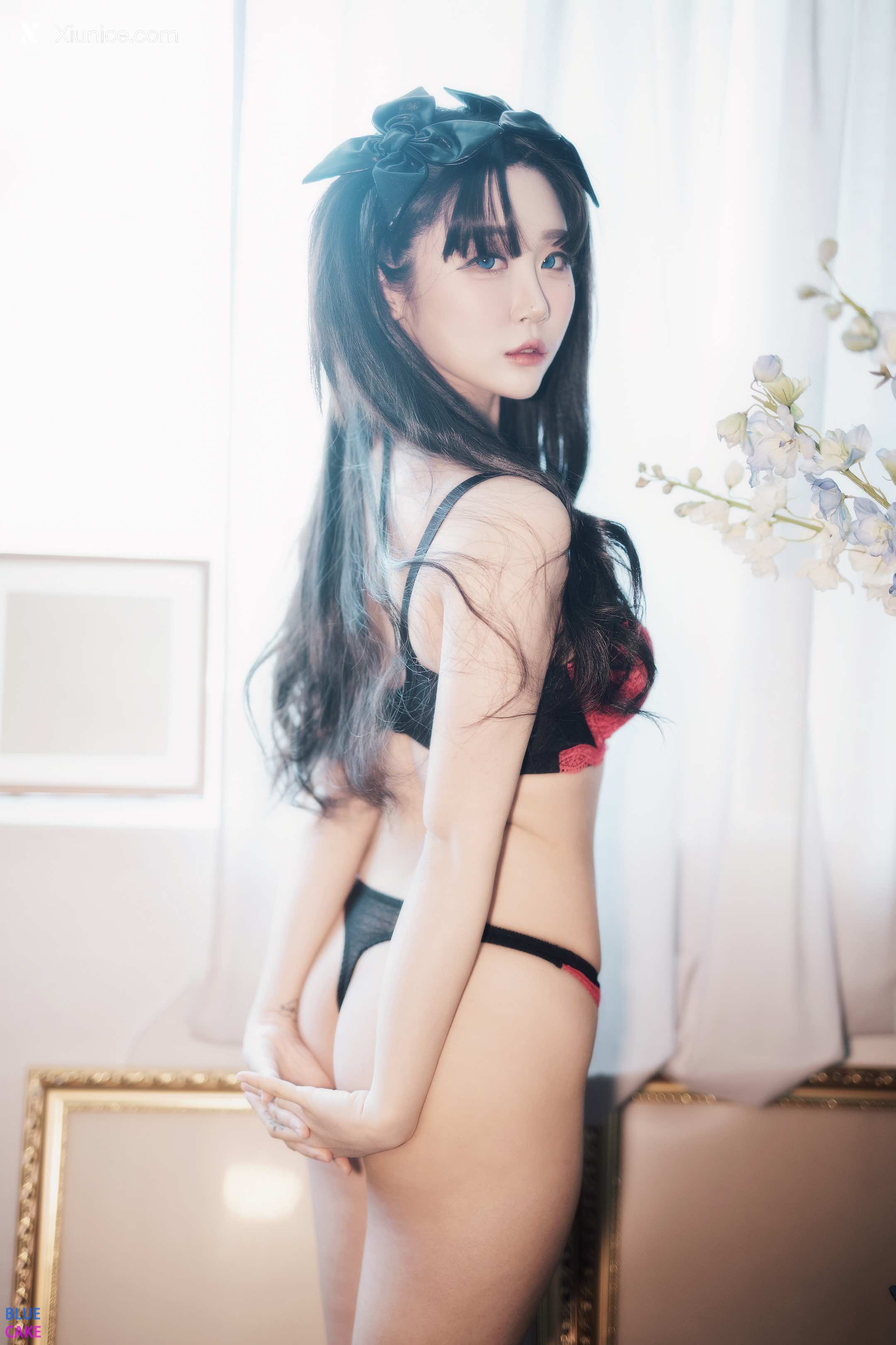BLUECAKE Bomi (보미) & Zia (지아) – Fate Saber x Thosaka Rin – Lingerie.Ver 第4张