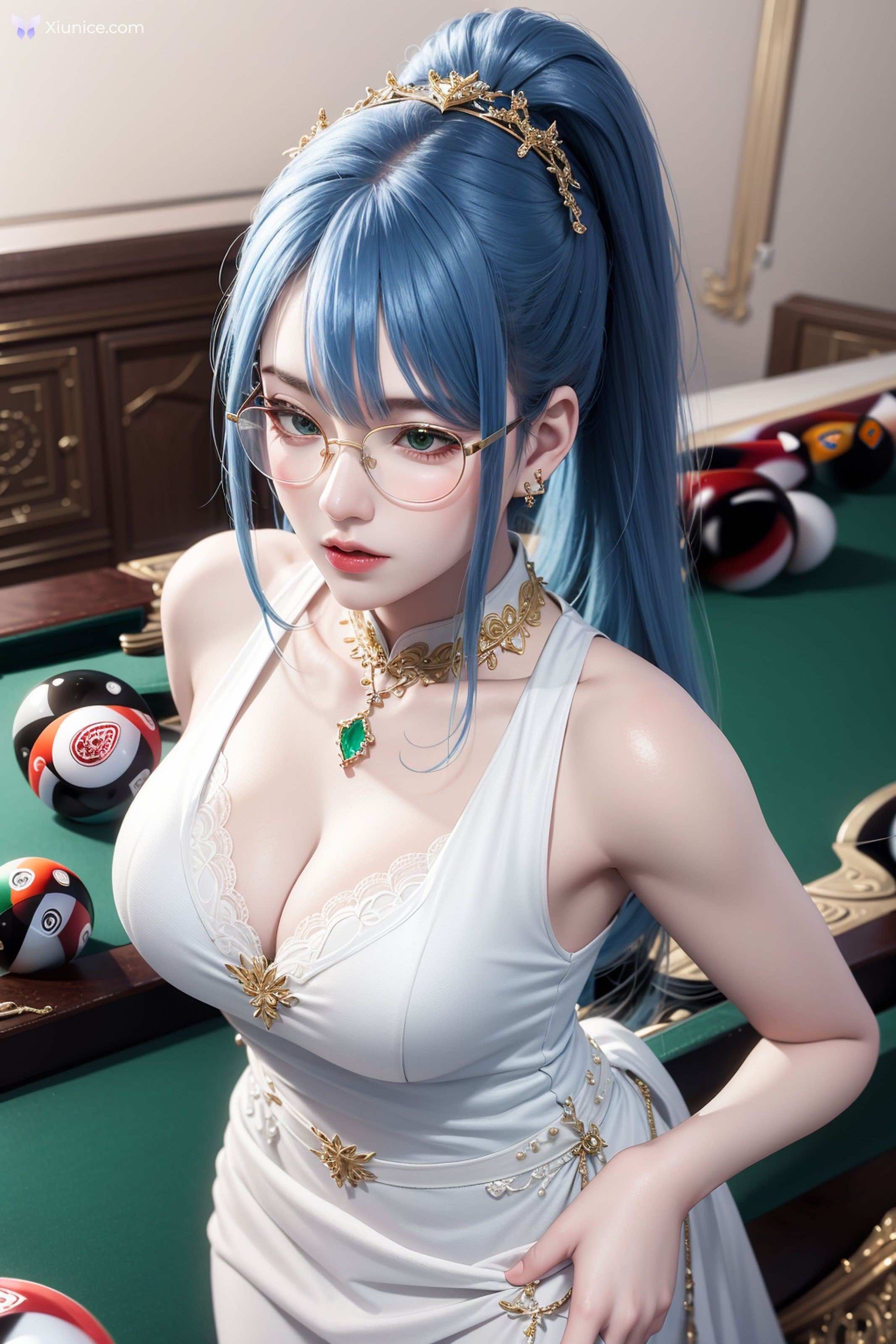 AI Girl Beautiful – Billiard Girl_extra 第53张