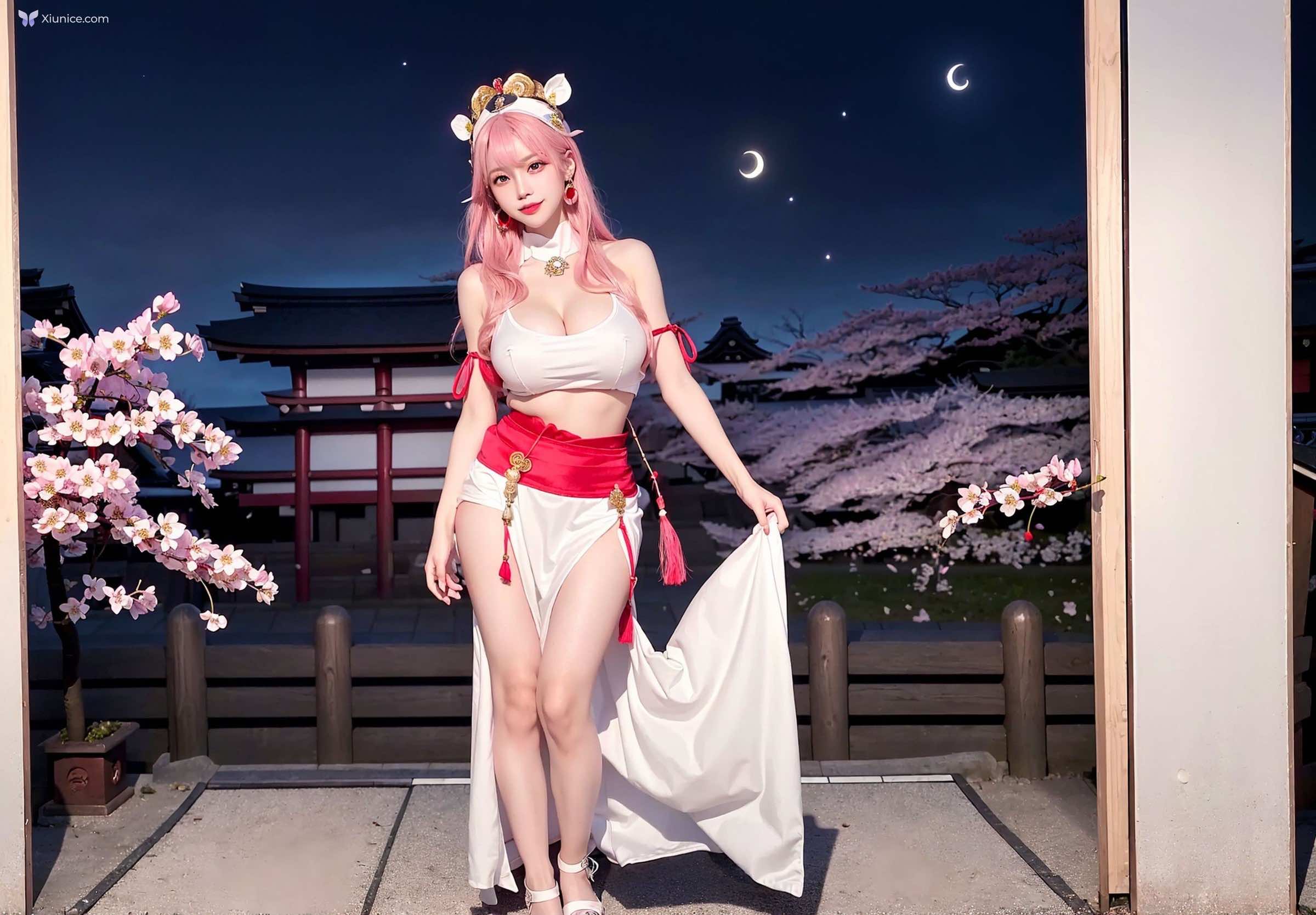 AI Girl Cherry Blossom Girl 第63张