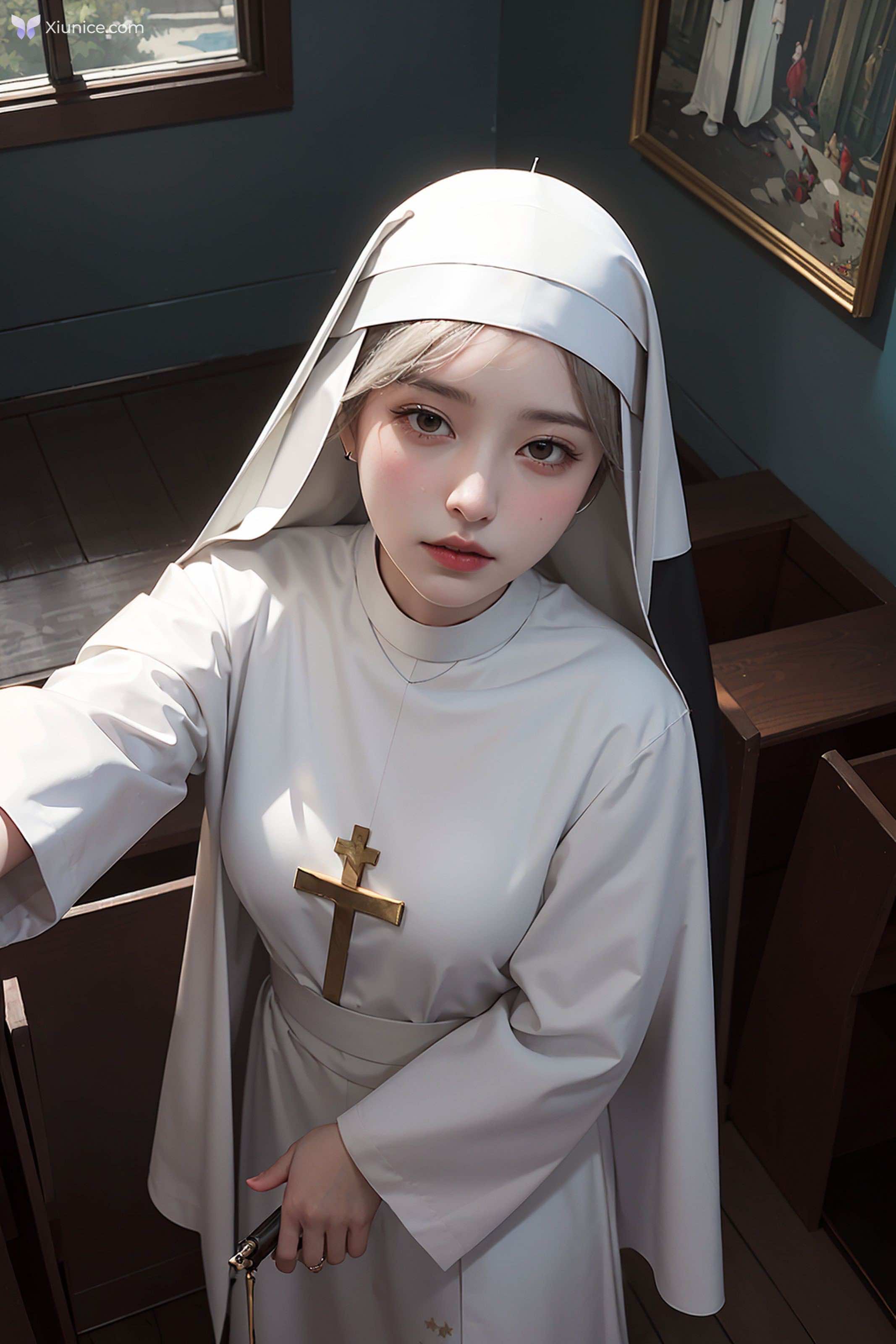 AI Girl Beautiful – Lust Nun_extra 第130张