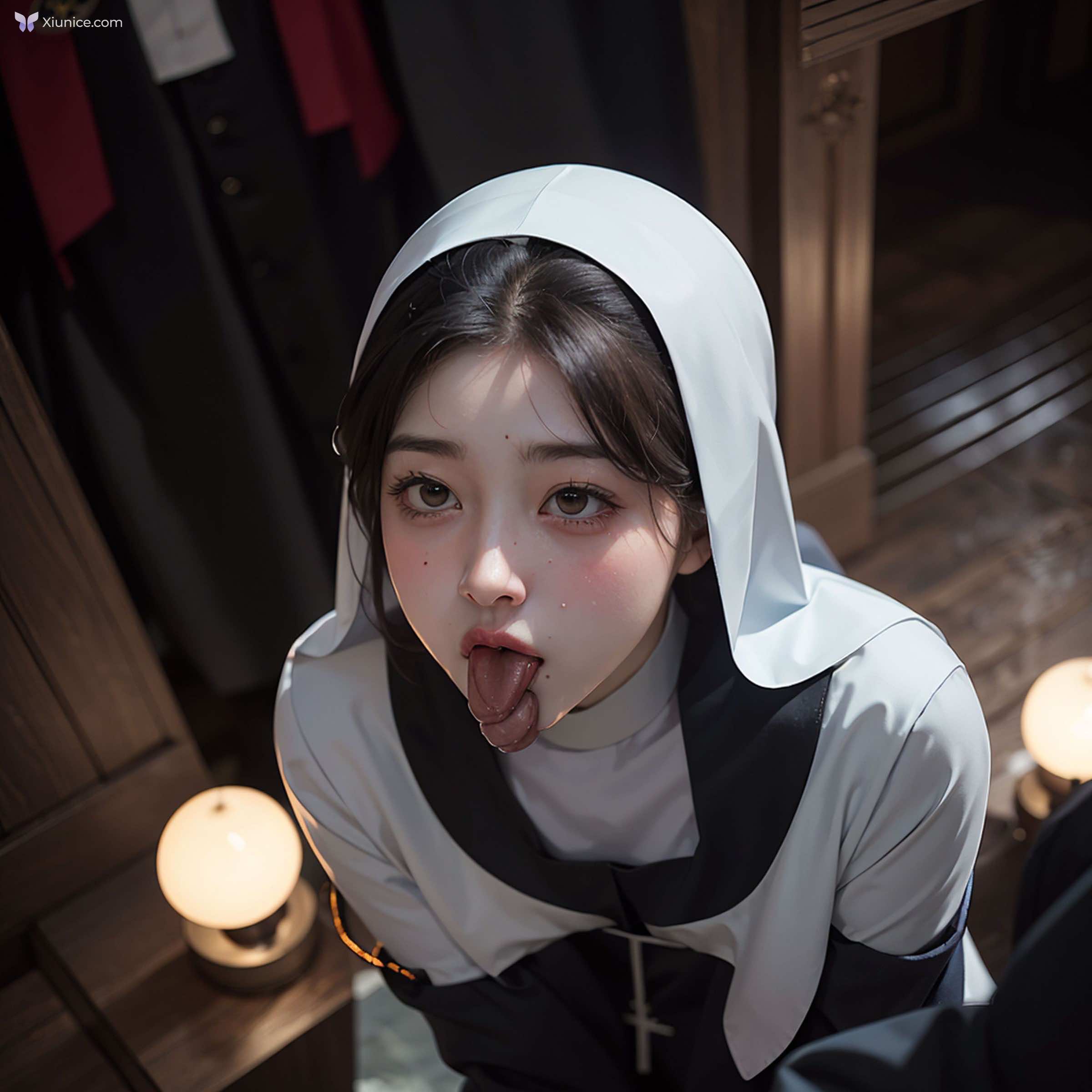 AI Girl Beautiful – Lust Nun_extra 第112张