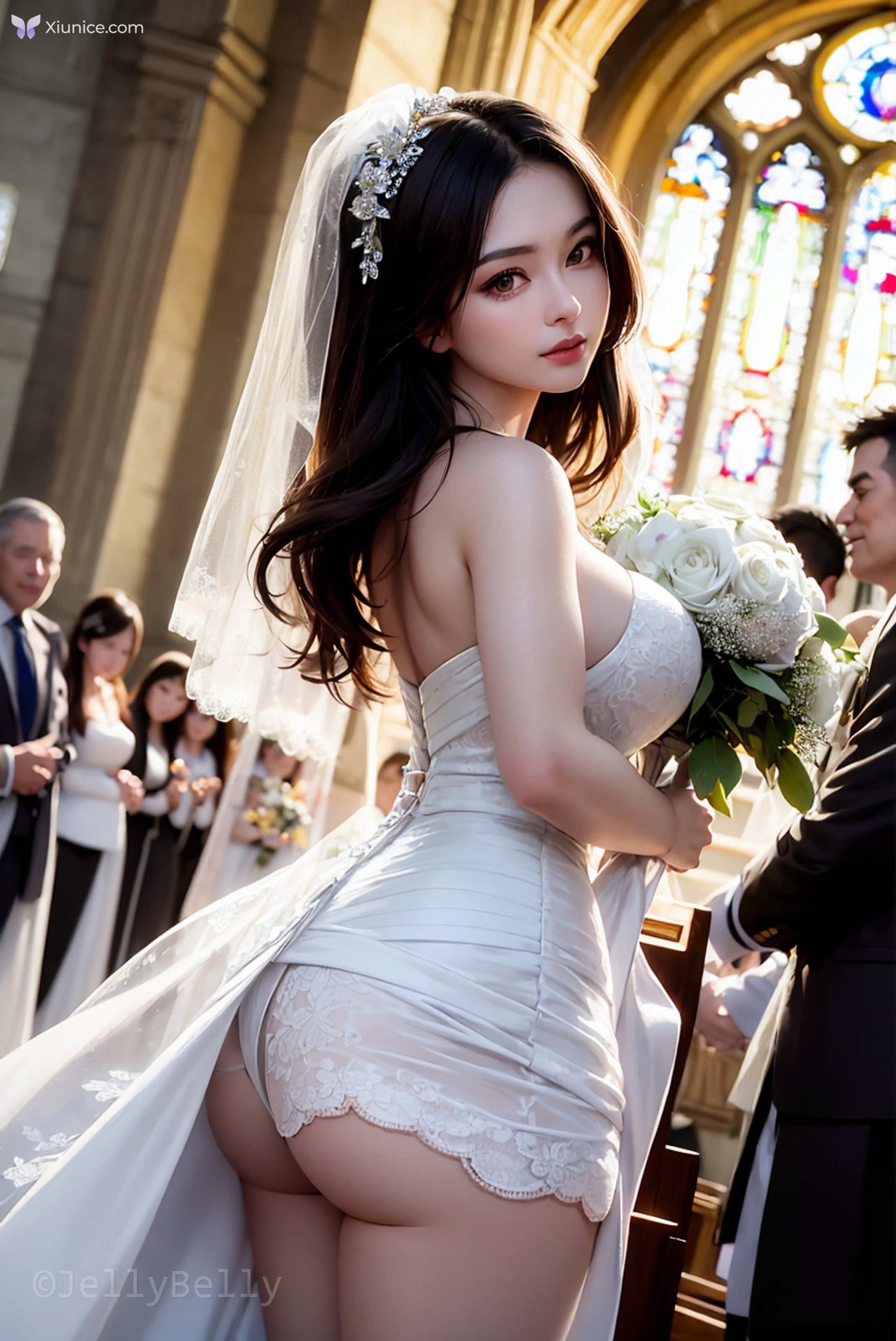 AI Girl JellyBelly – Wedding 第14张