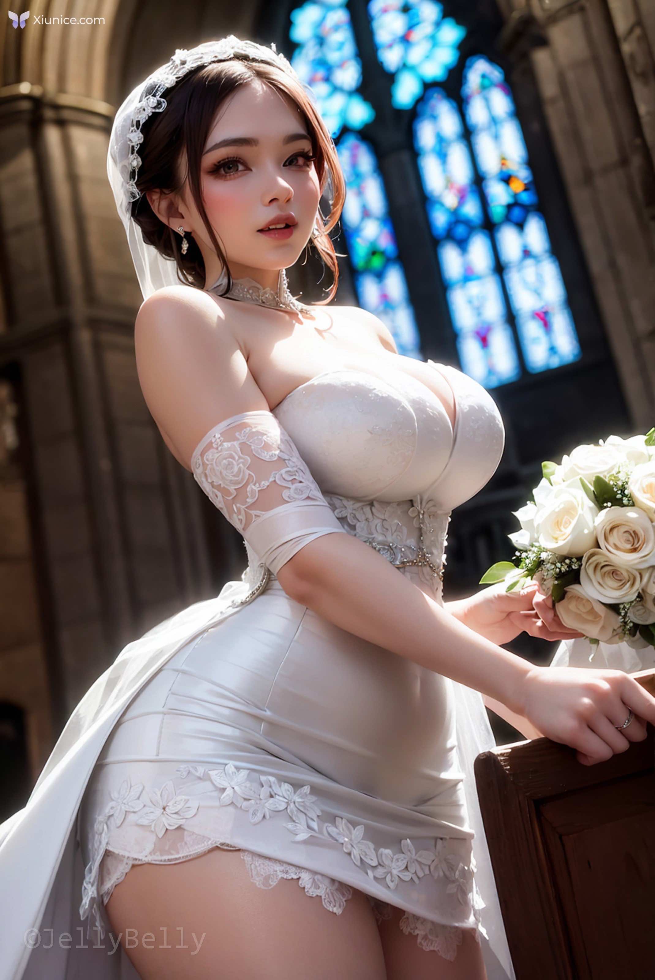 AI Girl JellyBelly – Wedding 第16张
