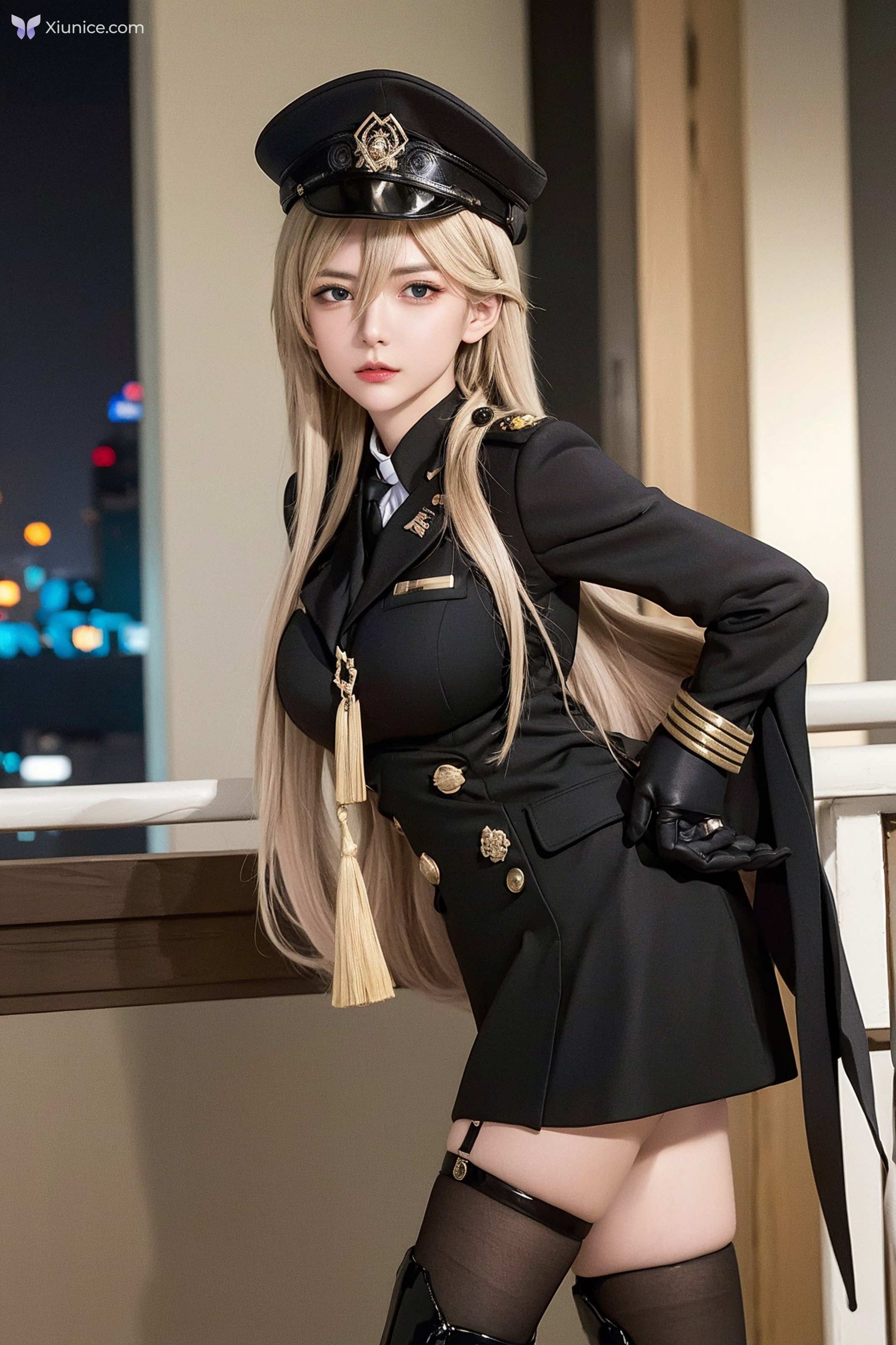 AI Girl AI美女制服军官图集 第20张