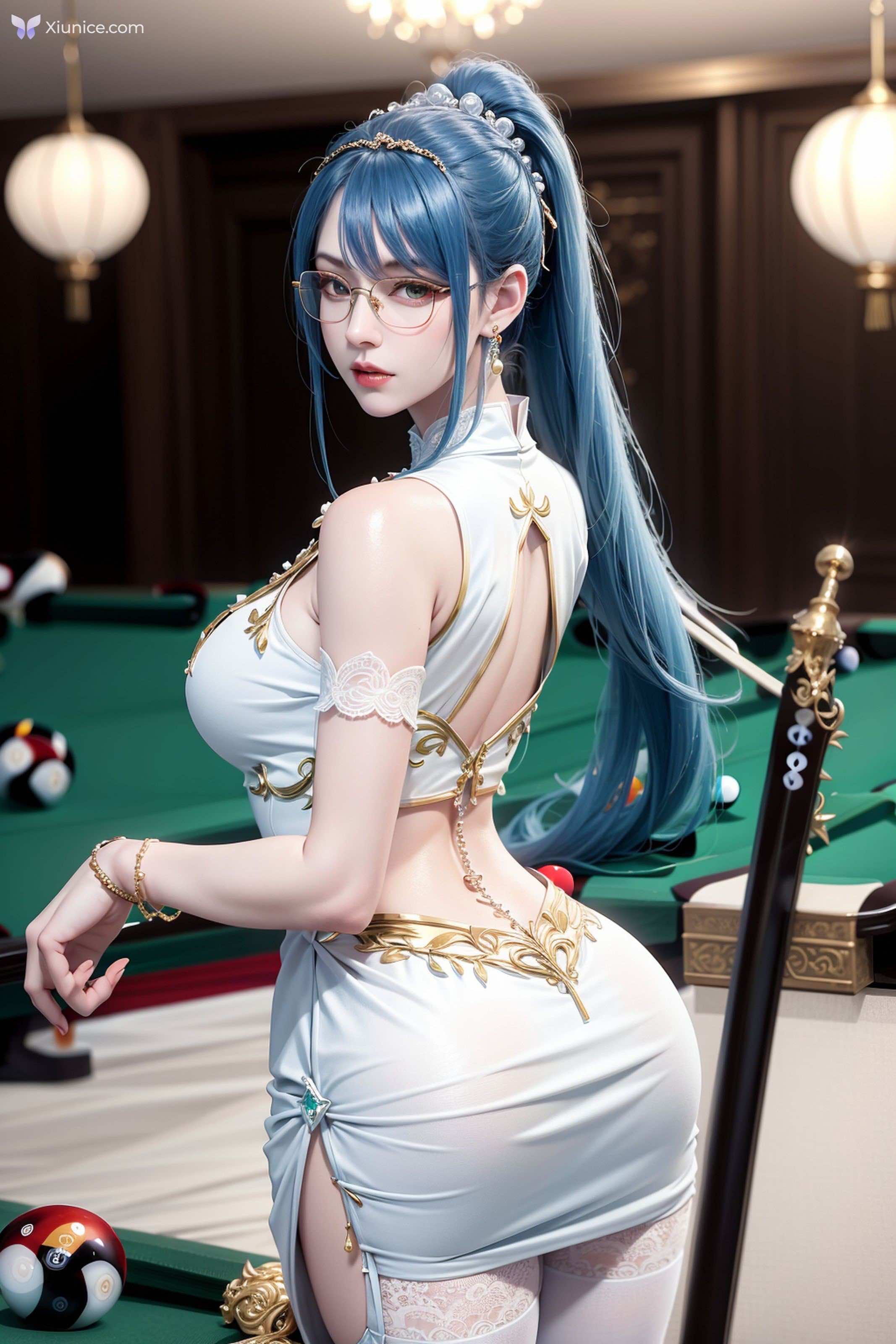 AI Girl Beautiful – Billiard Girl_extra 第66张