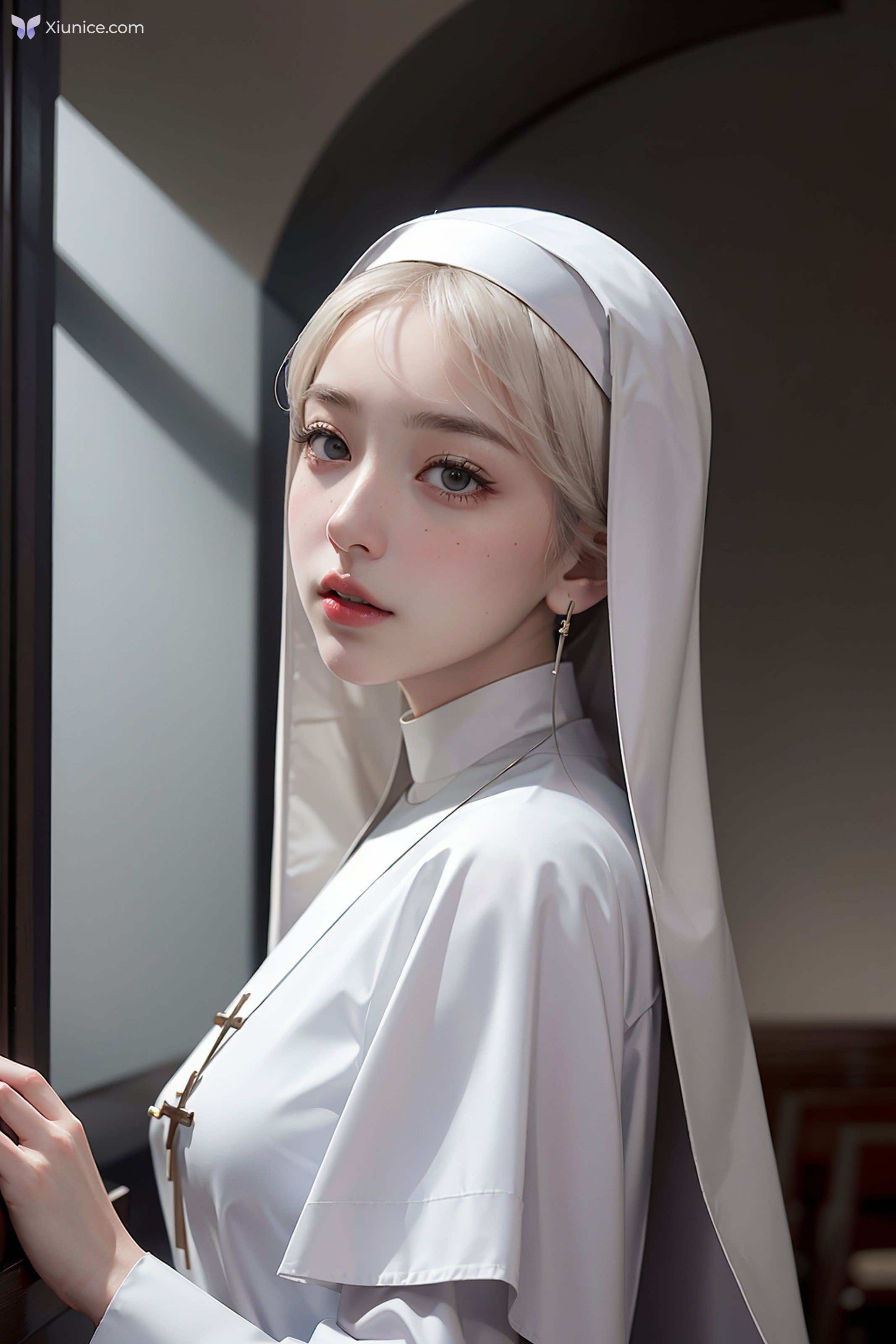 AI Girl Beautiful – Lust Nun_extra 第141张