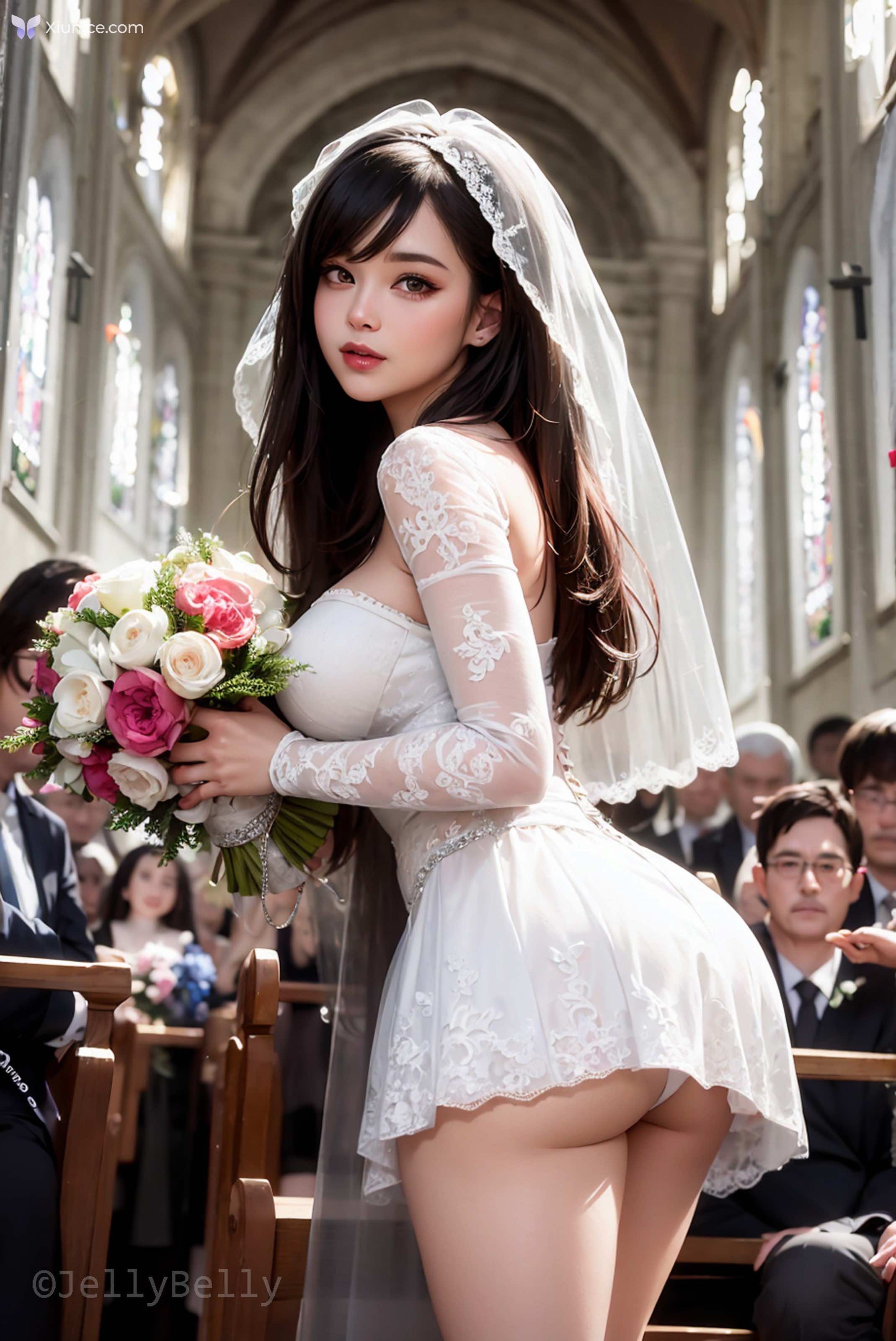 AI Girl JellyBelly – Wedding 第15张