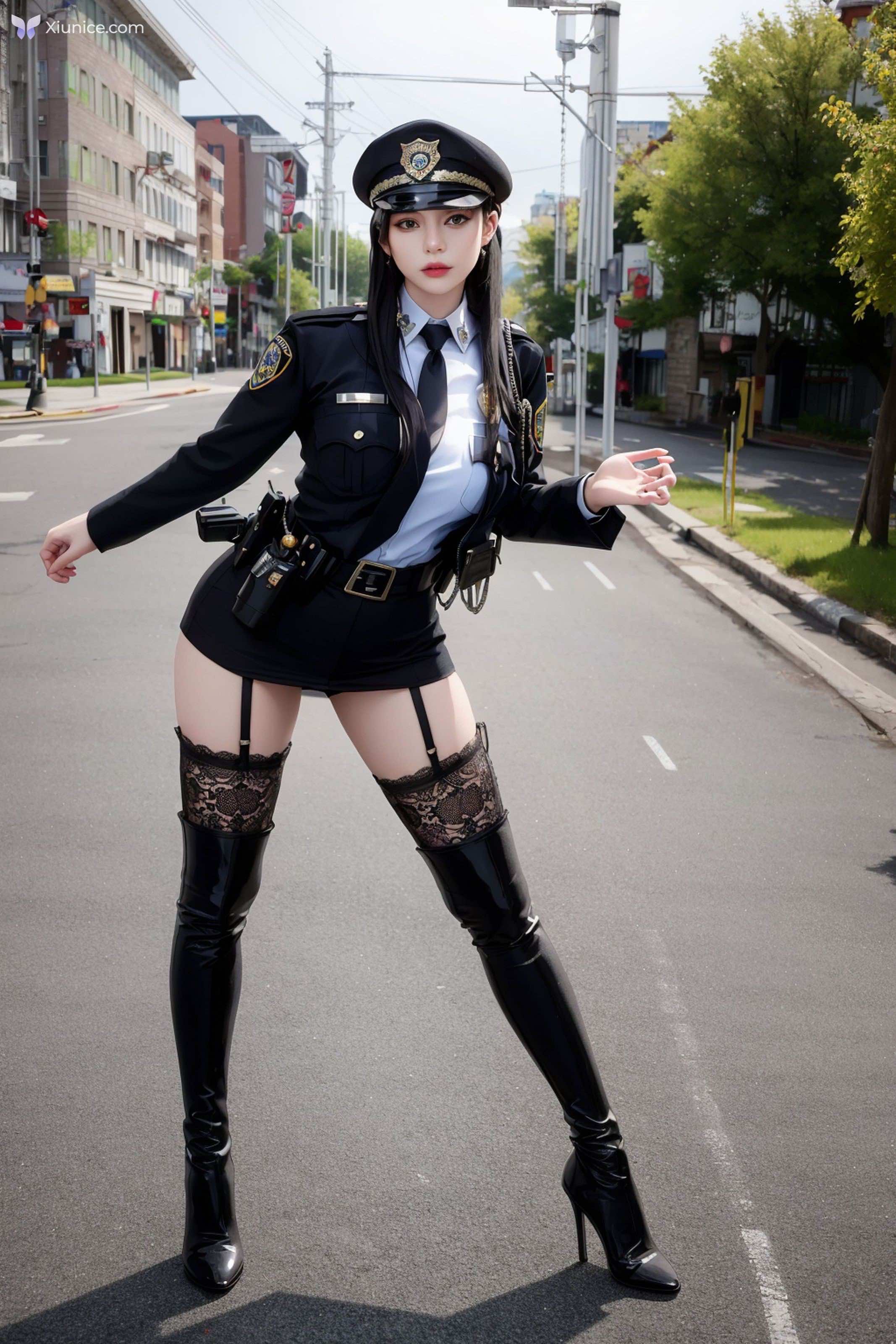 AI Girl Beautiful – Trap Police_extra 第62张