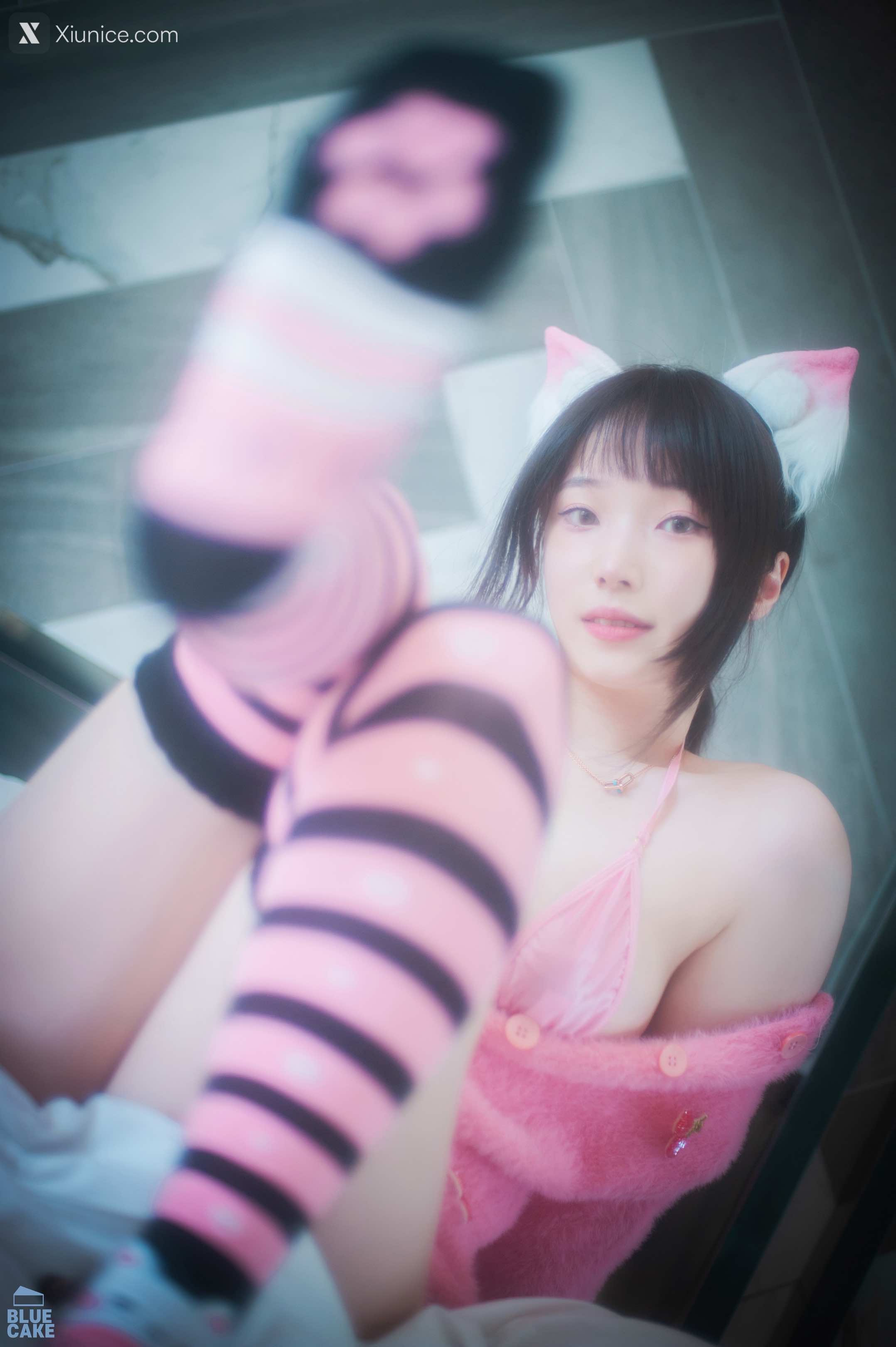 BLUECAKE Bambi (밤비) – Naughty Cats Pink & Mint RED 第15张