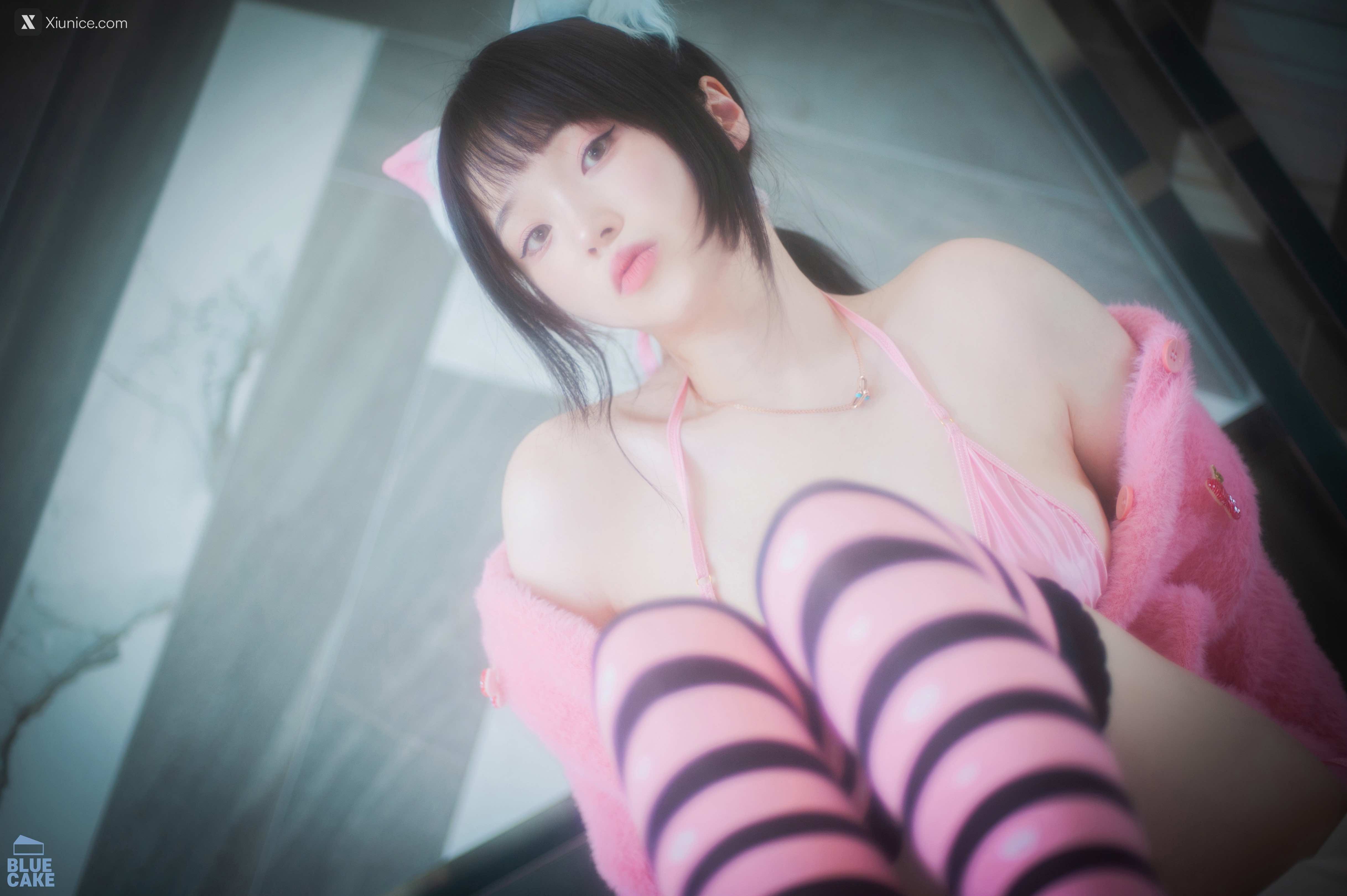BLUECAKE Bambi (밤비) – Naughty Cats Pink & Mint RED 第14张