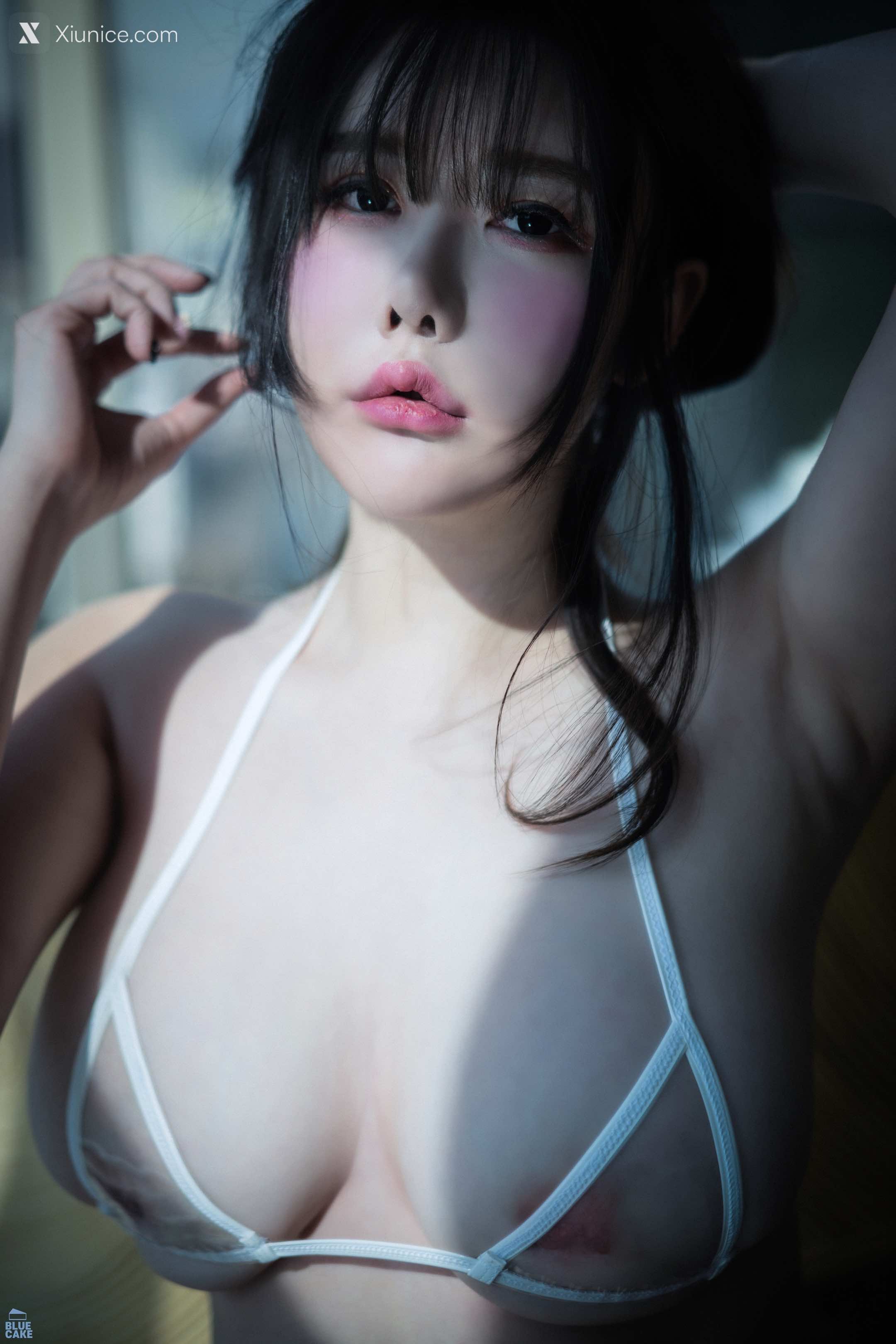 BLUECAKE SUA (지수아) – Vol.05 Nude Bikini White (RED+) 第30张