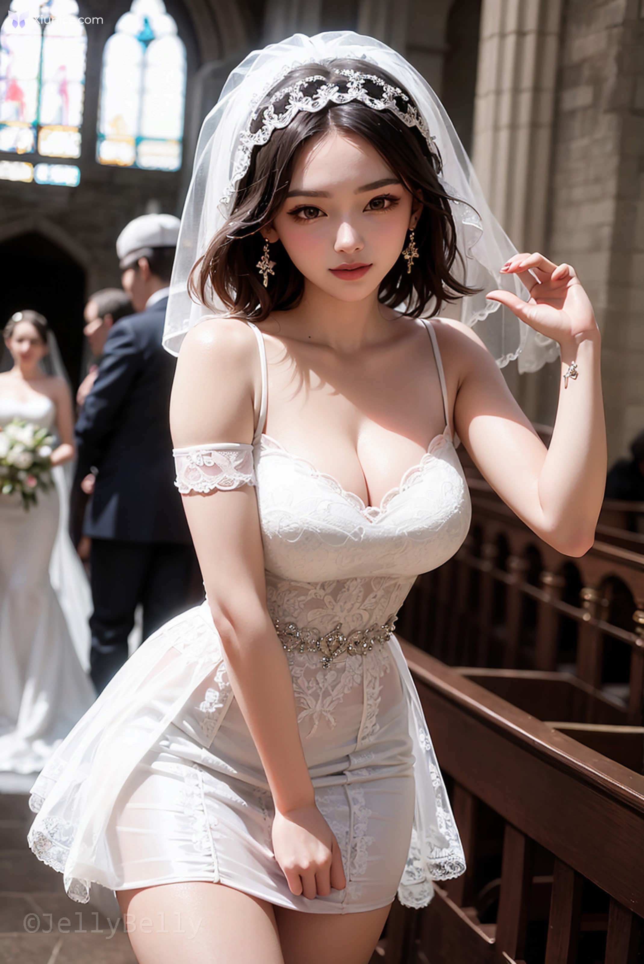 AI Girl JellyBelly – Wedding 第4张