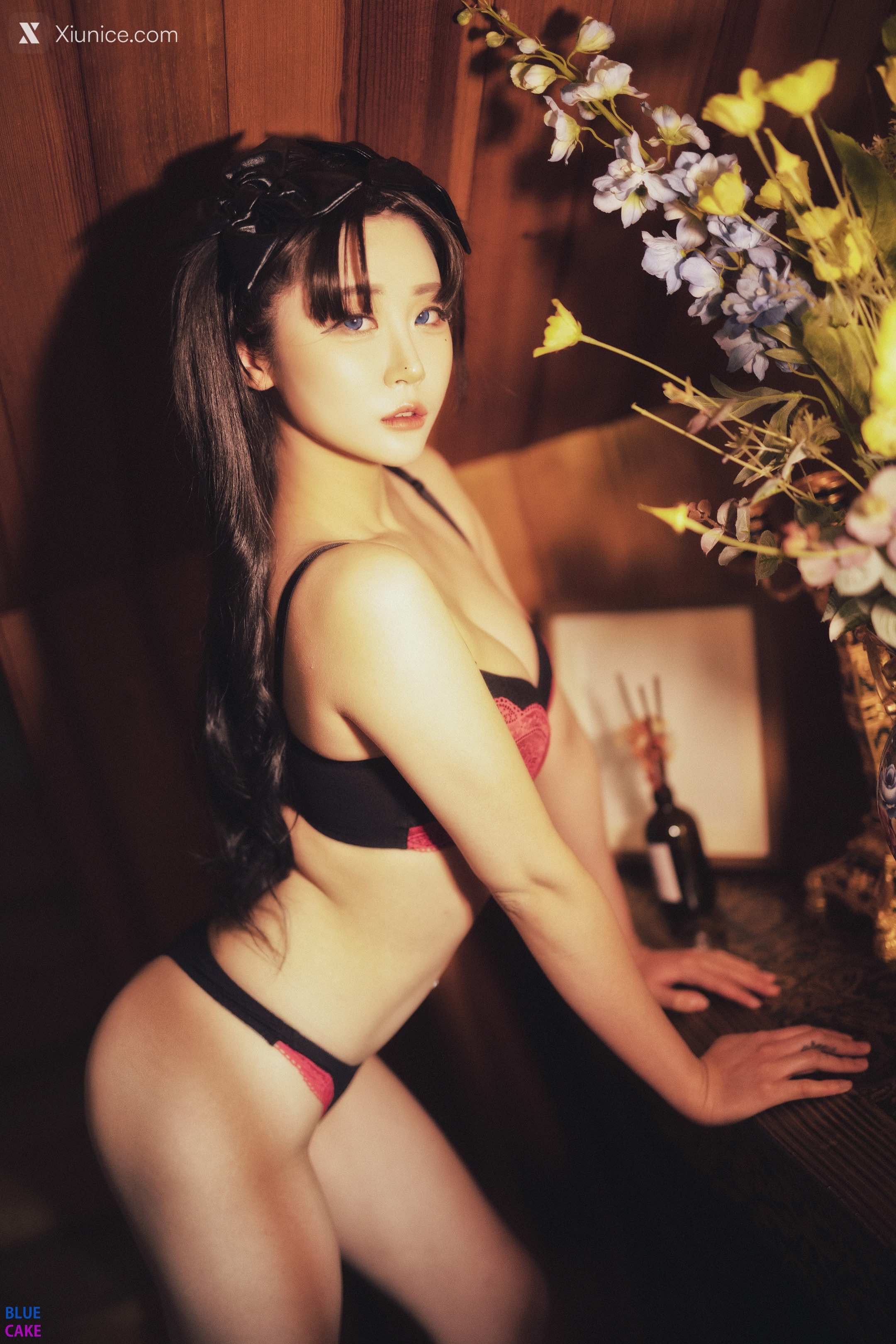 BLUECAKE Bomi (보미) & Zia (지아) – Fate Saber x Thosaka Rin – Lingerie.Ver 第21张