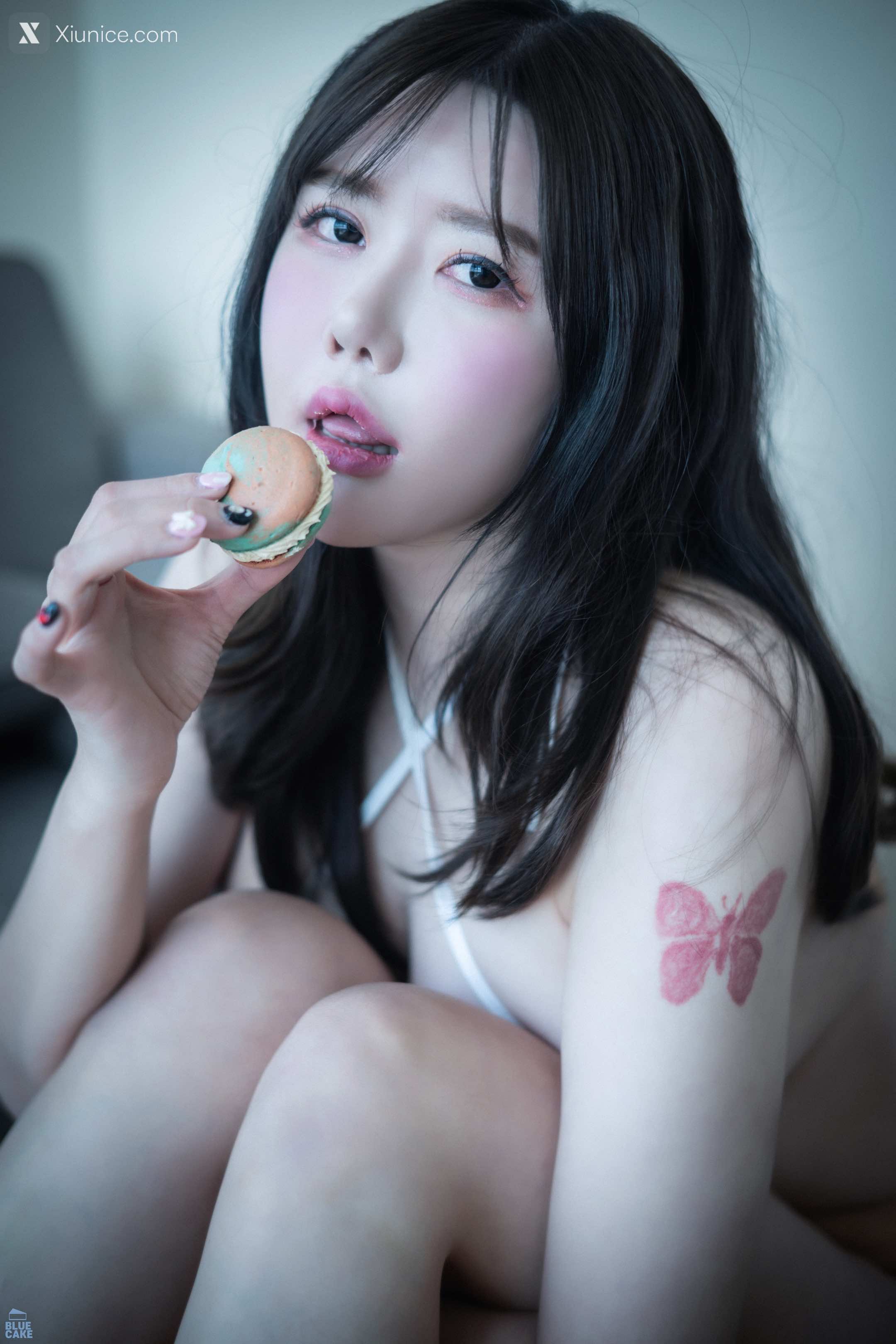 BLUECAKE SUA (지수아) – Vol.05 Nude Bikini White (RED+) 第49张