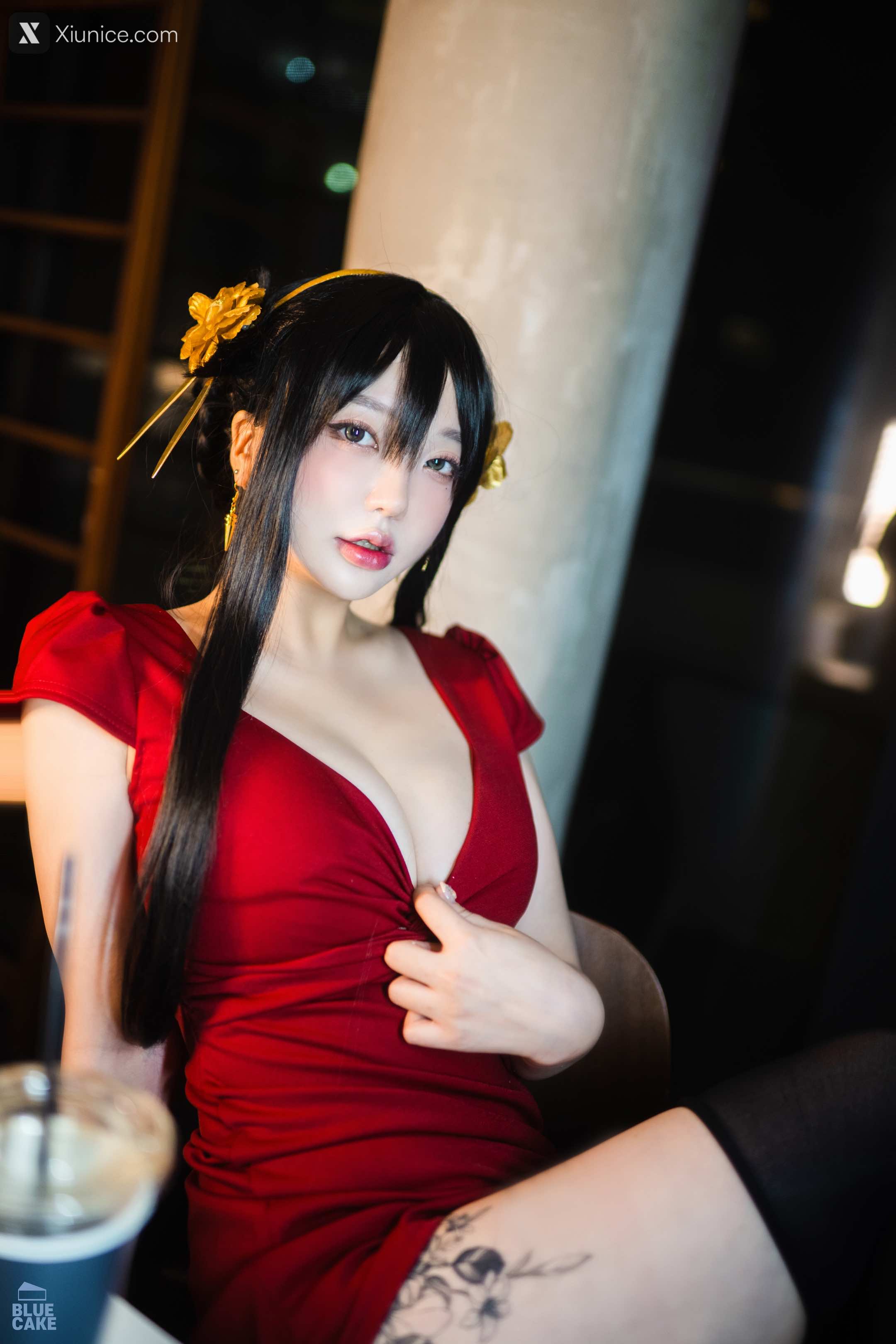 BLUECAKE Son Ye-Eun (손예은) – Black Rose RED+ 第105张