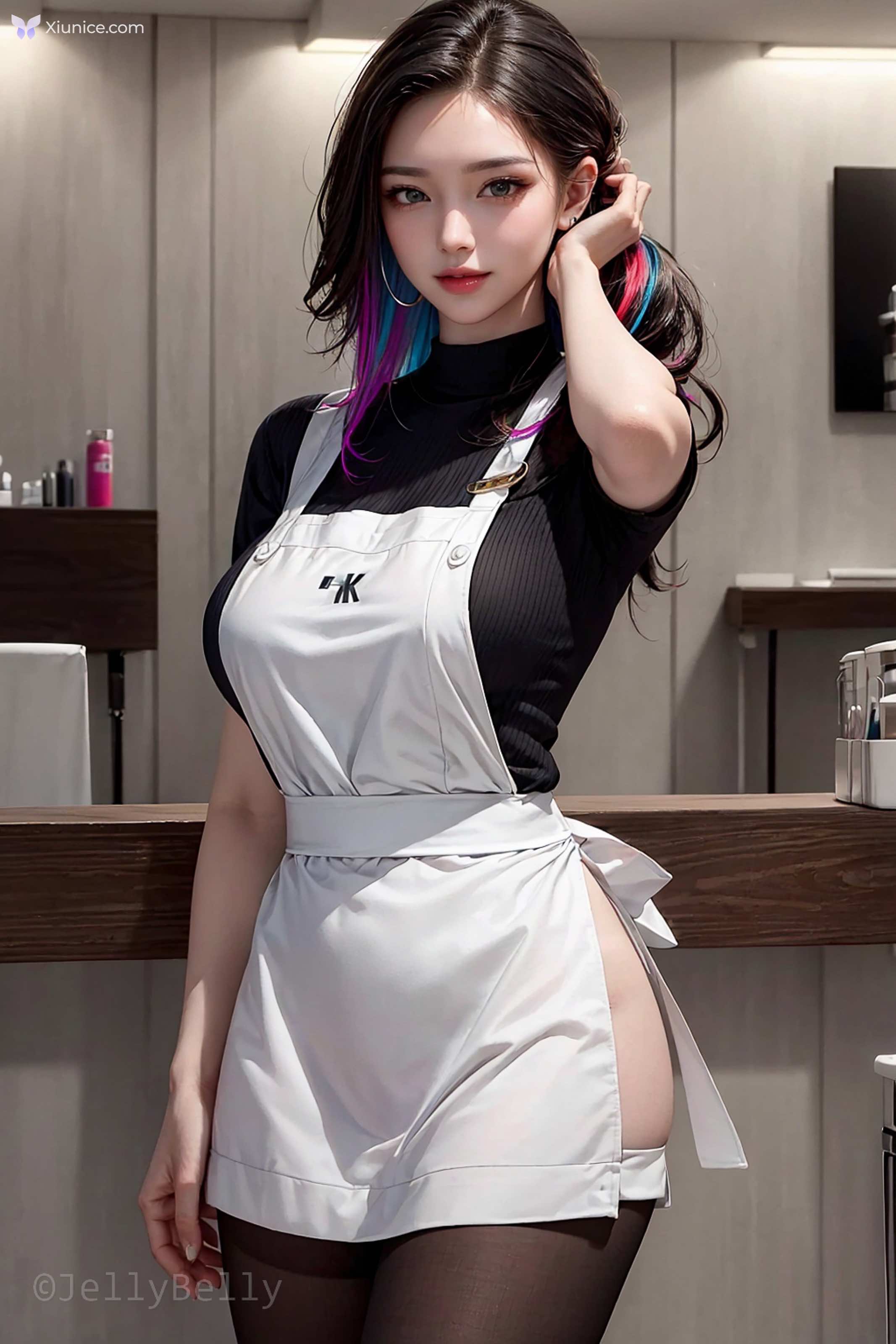 AI Girl JellyBelly – S88期 Hairdresser 第13张