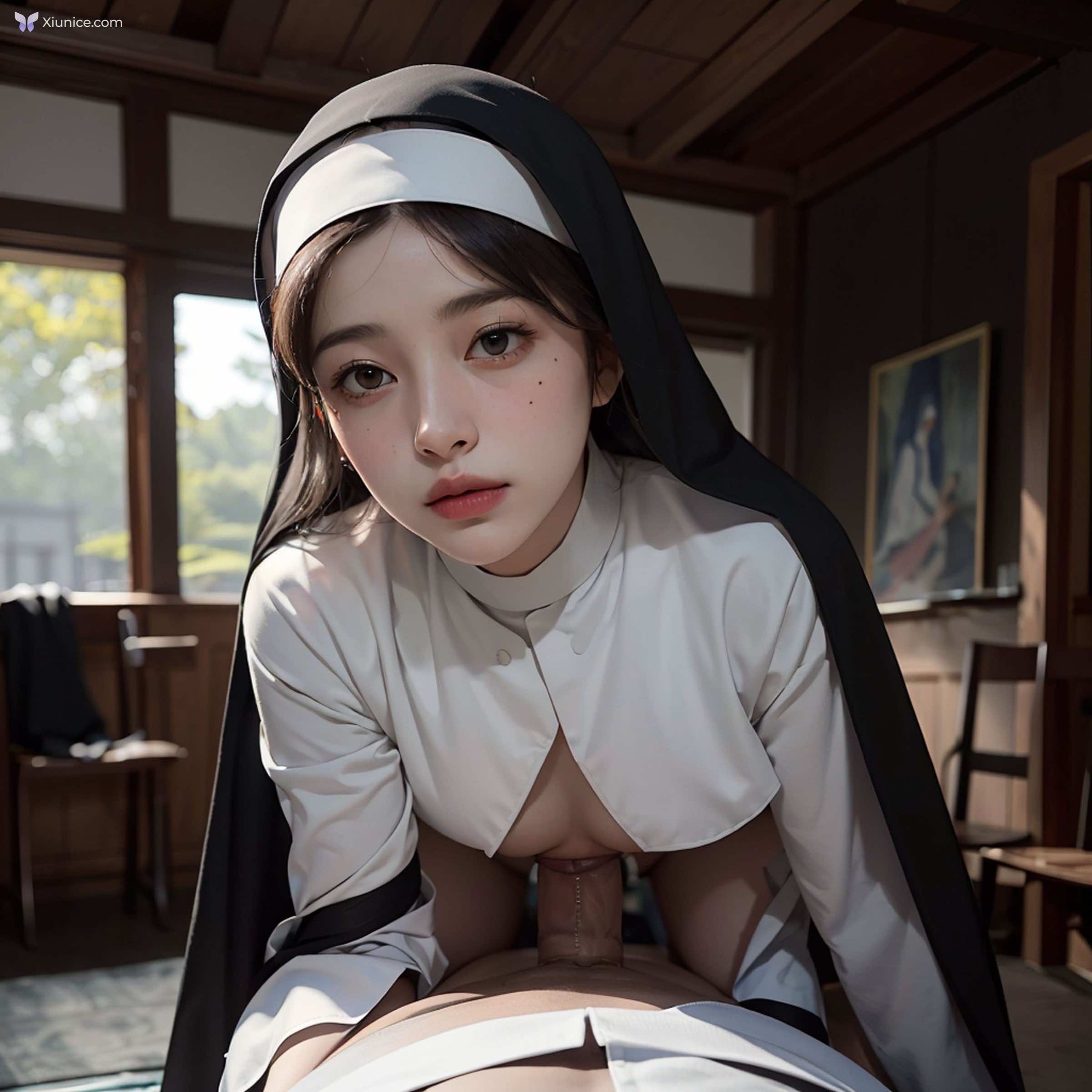 AI Girl Beautiful – Lust Nun_extra 第29张