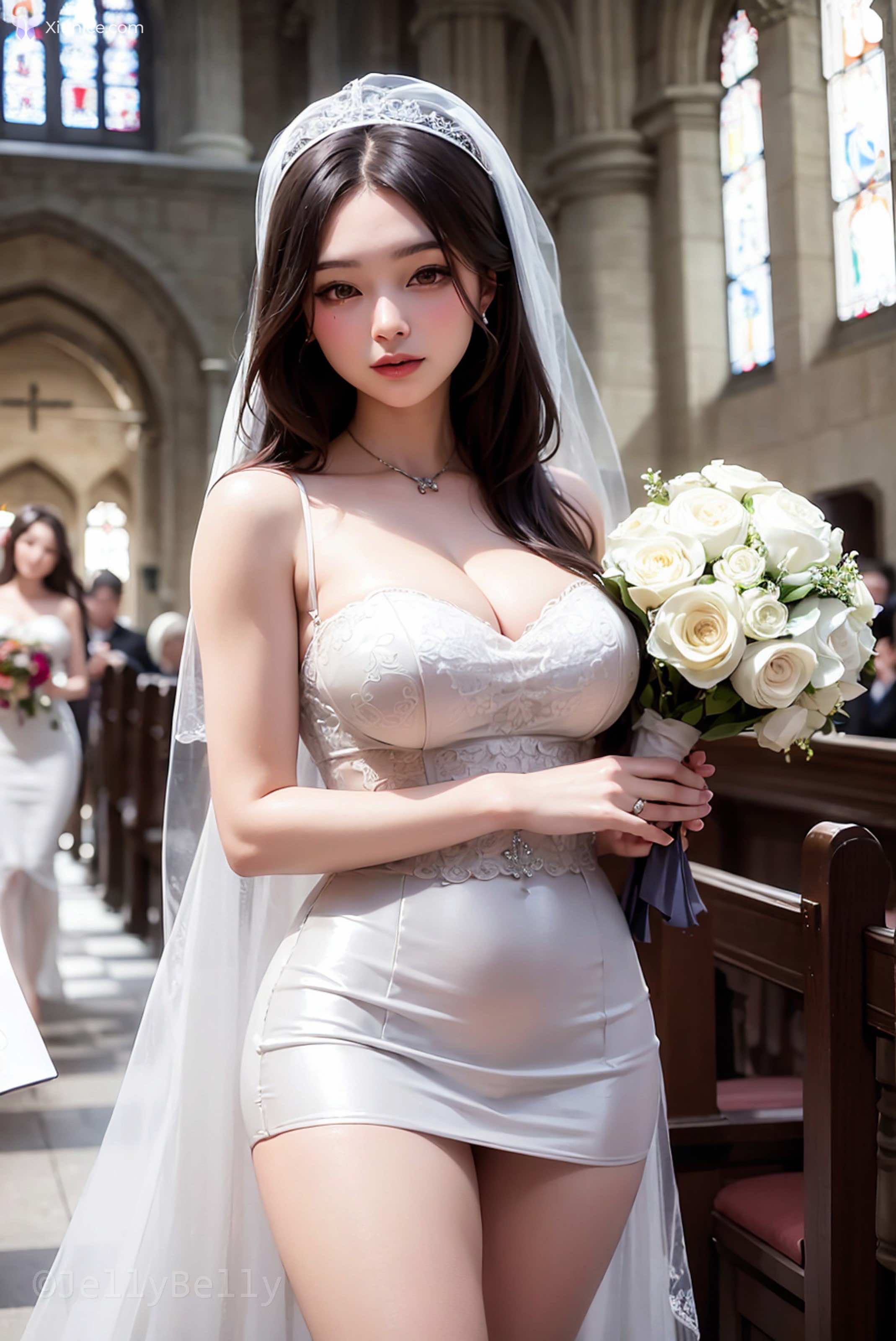 AI Girl JellyBelly – Wedding 第11张