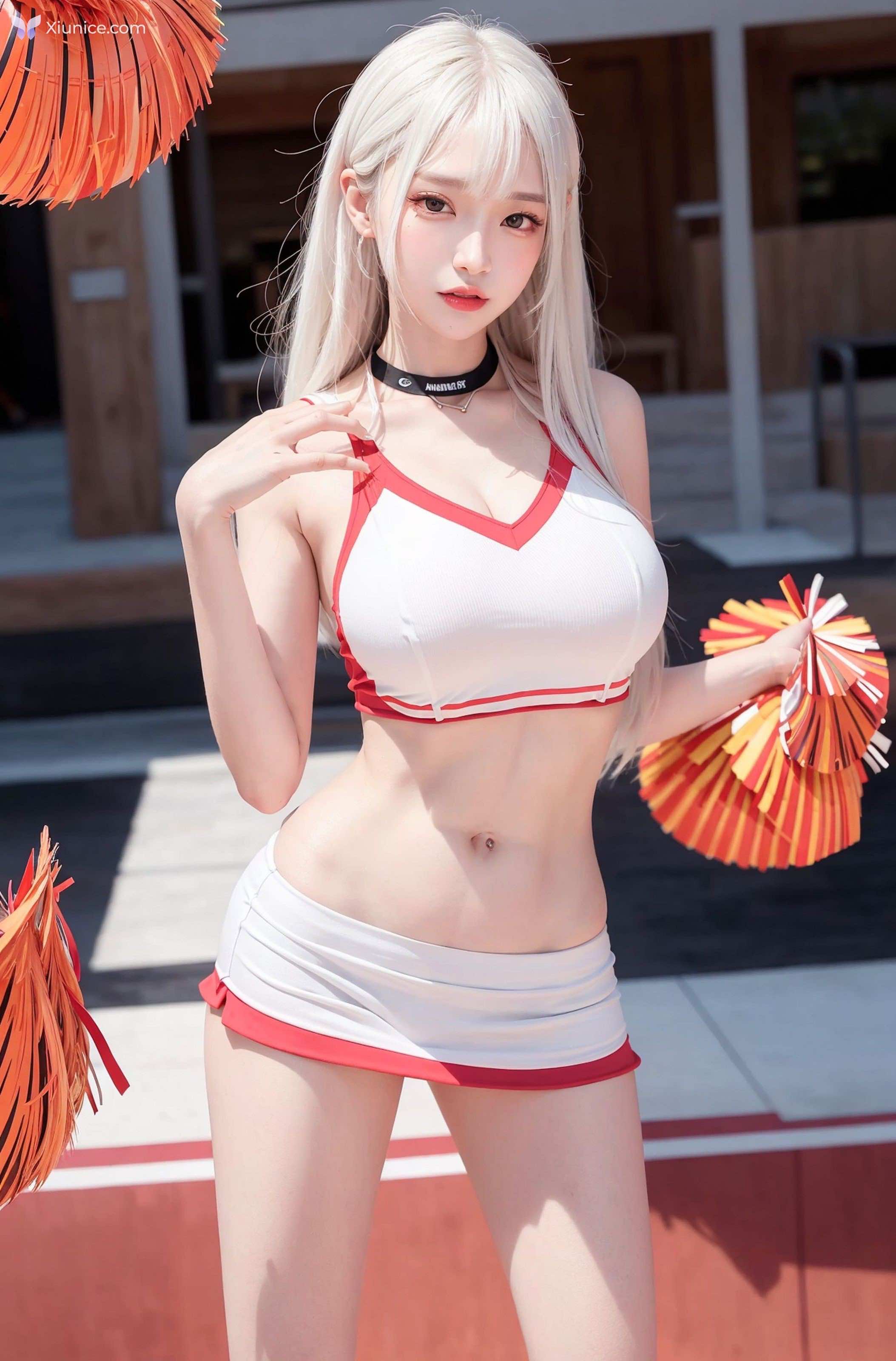 AI Girl S3xy Cheerleading Team 第23张