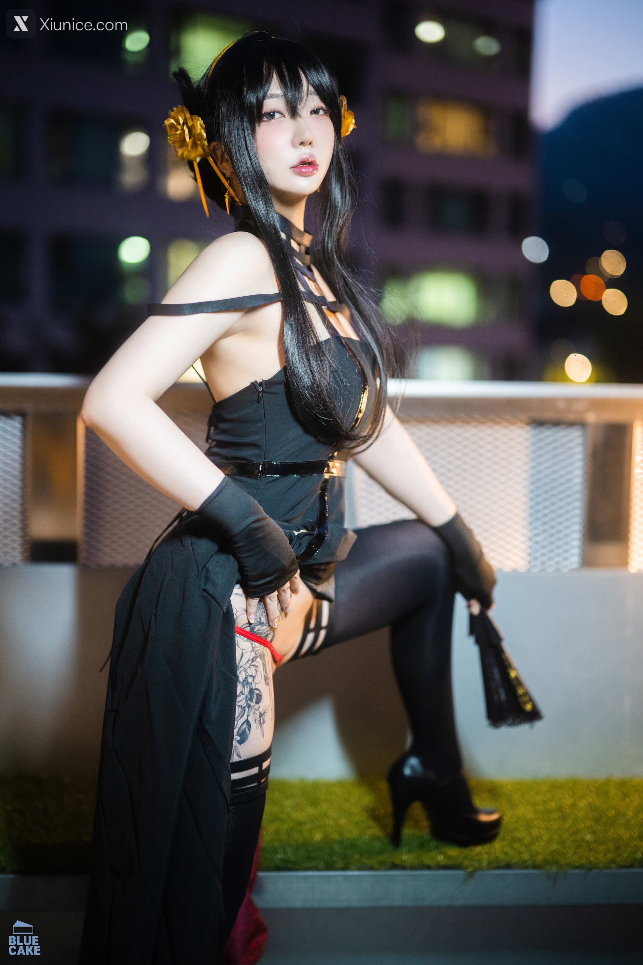 BLUECAKE Son Ye-Eun (손예은) – Black Rose RED+ 第6张