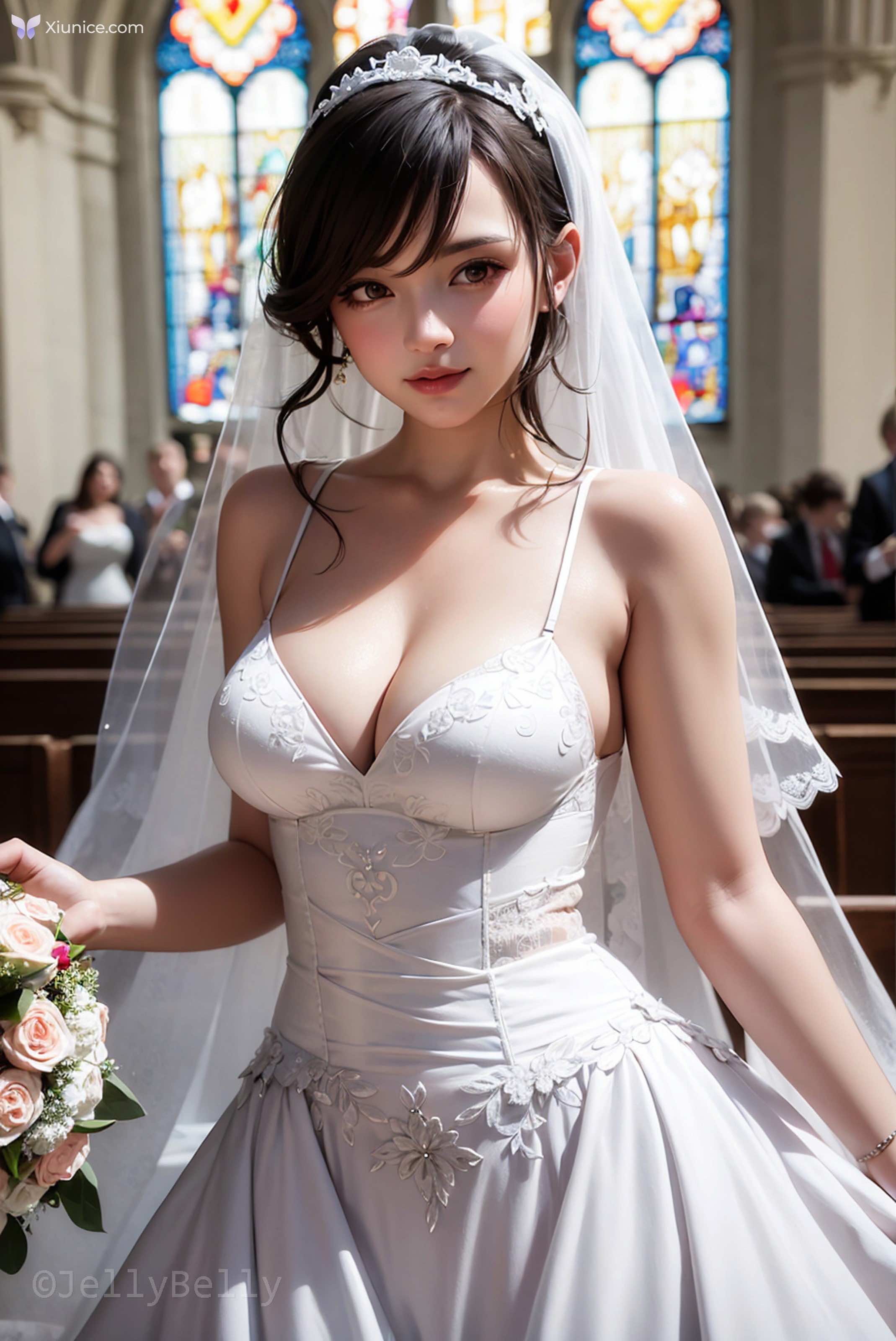 AI Girl JellyBelly – Wedding 第3张