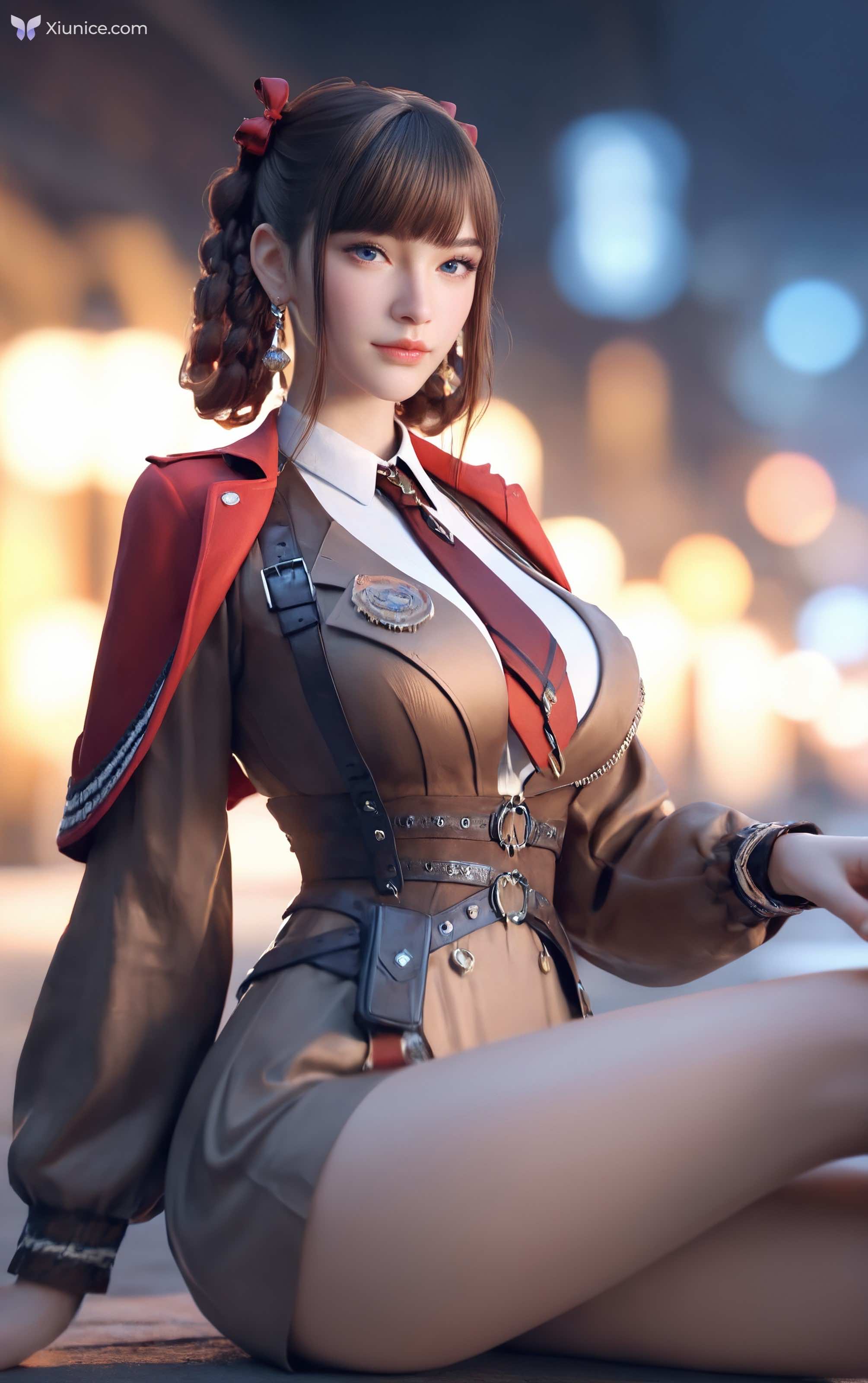 AI Girl CF穿越火线 – 岚兮儿 墨迹 第1张