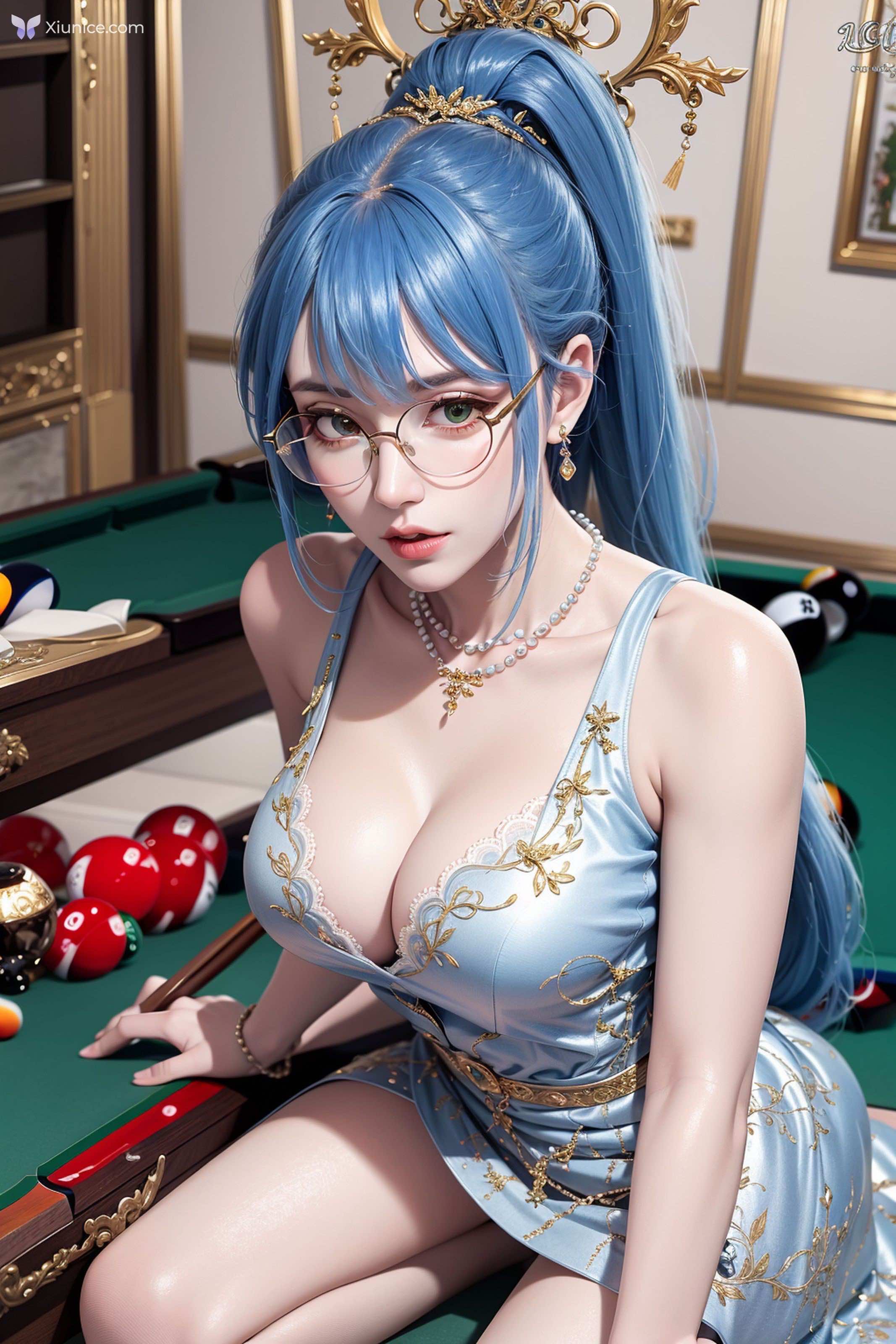 AI Girl Beautiful – Billiard Girl_extra 第68张