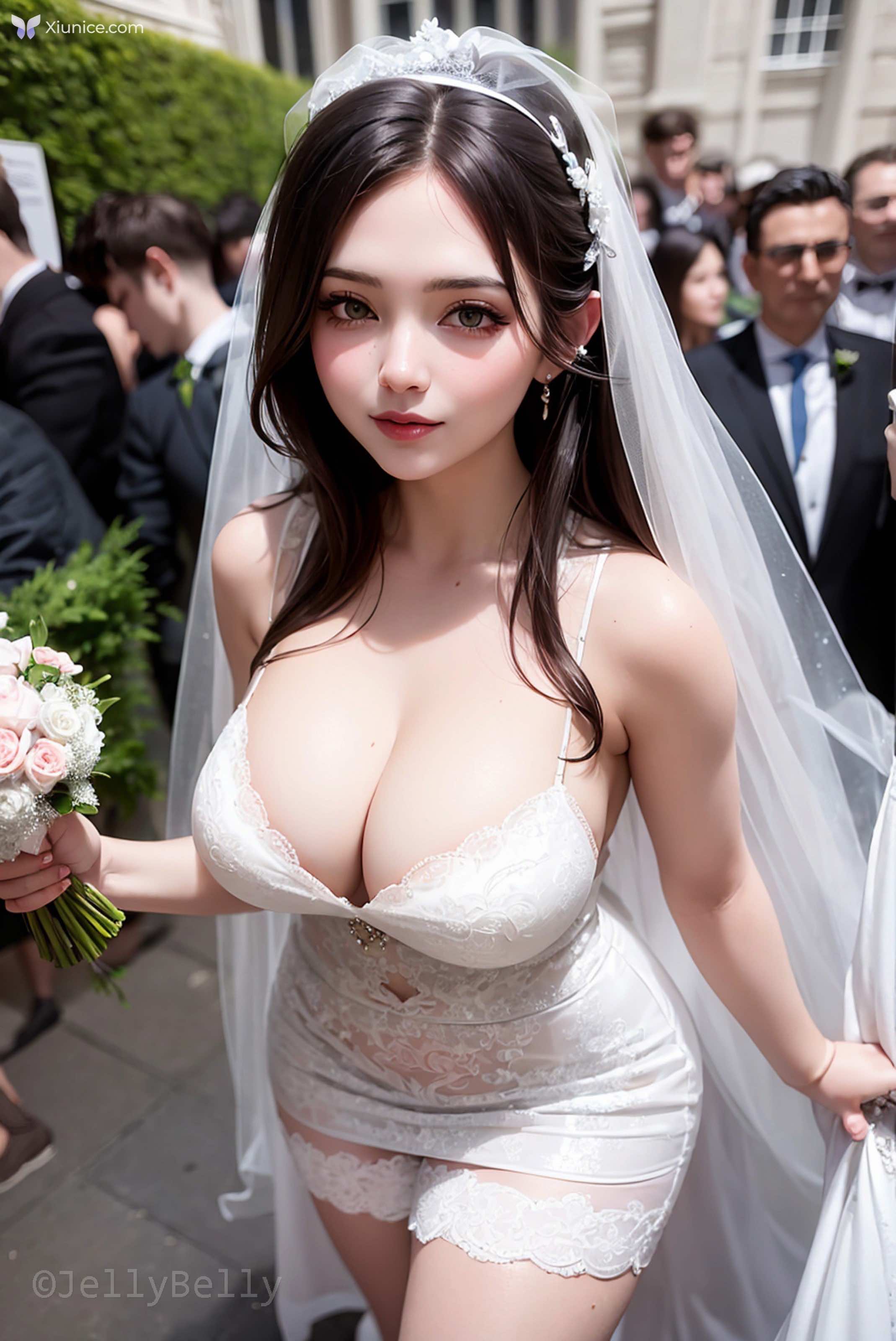 AI Girl JellyBelly – Wedding 第92张
