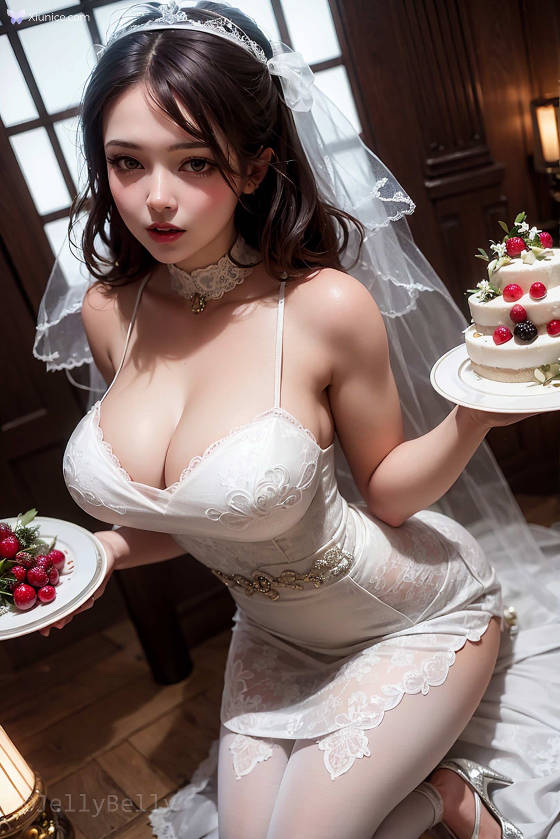 AI Girl JellyBelly – Wedding 第56张
