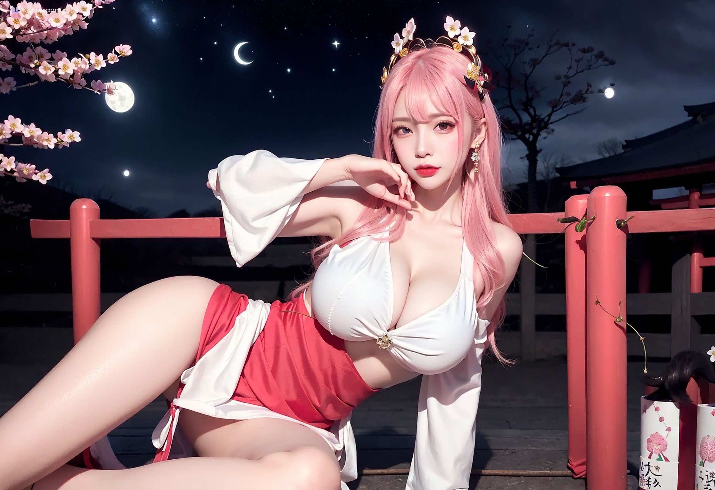 AI Girl Cherry Blossom Girl 第60张