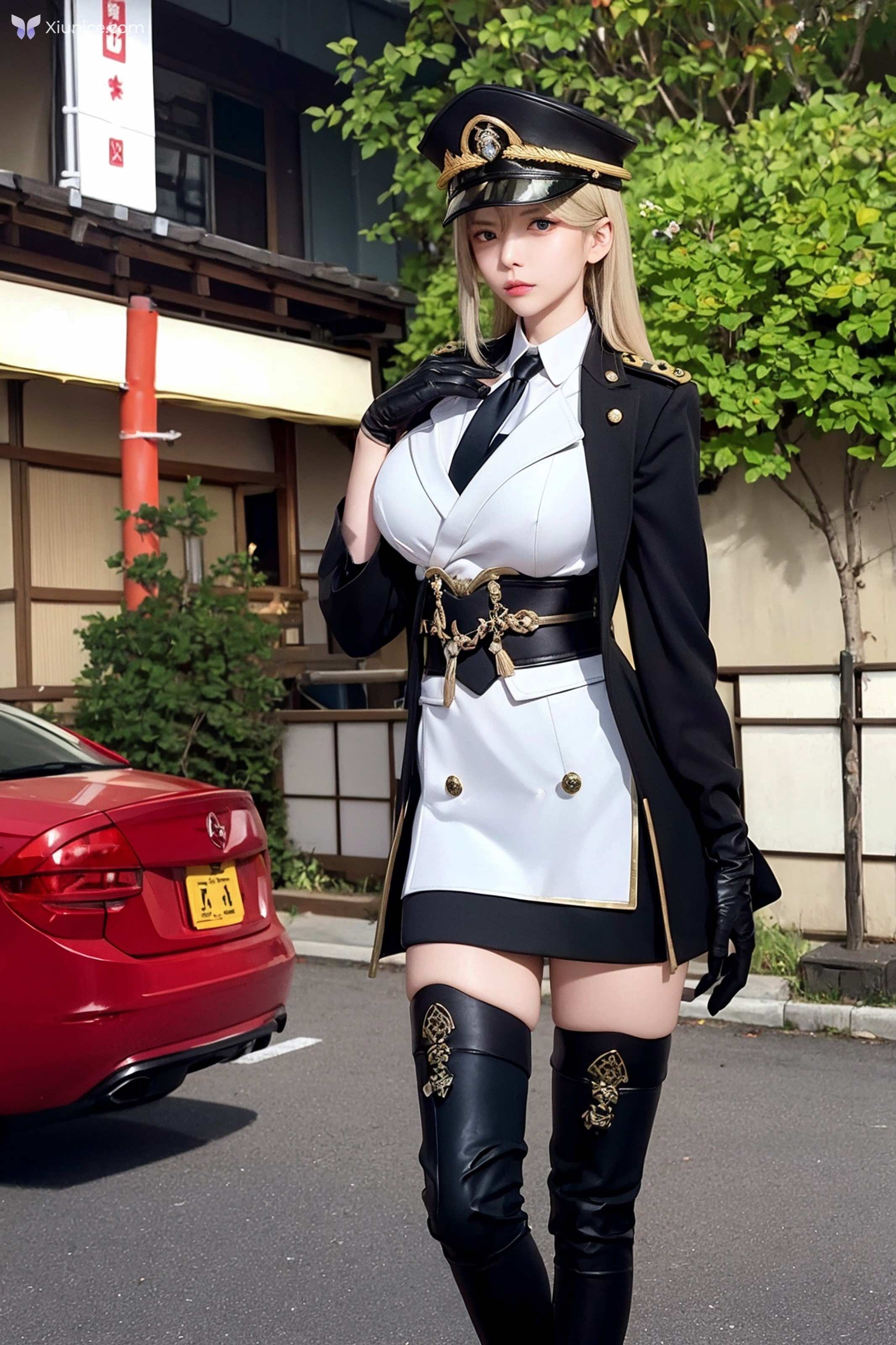 AI Girl AI美女制服军官图集 第6张