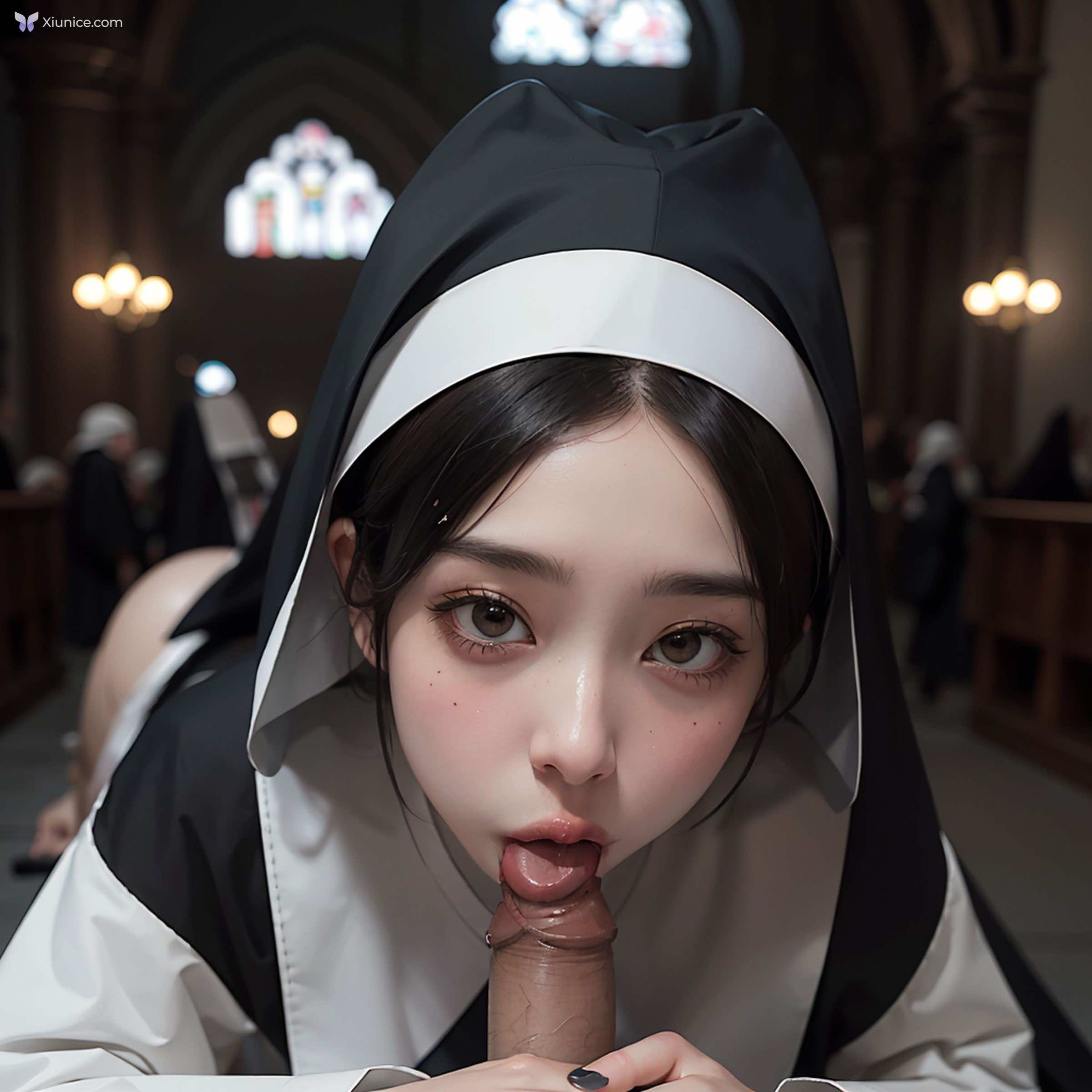 AI Girl Beautiful – Lust Nun_extra 第10张