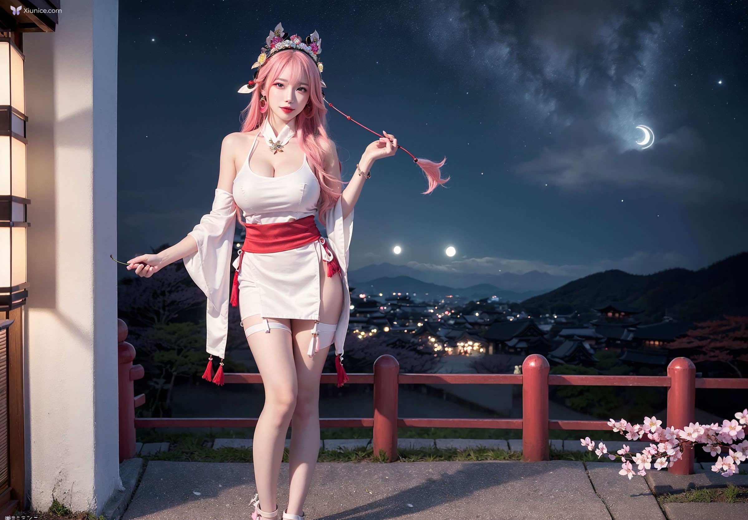 AI Girl Cherry Blossom Girl 第41张