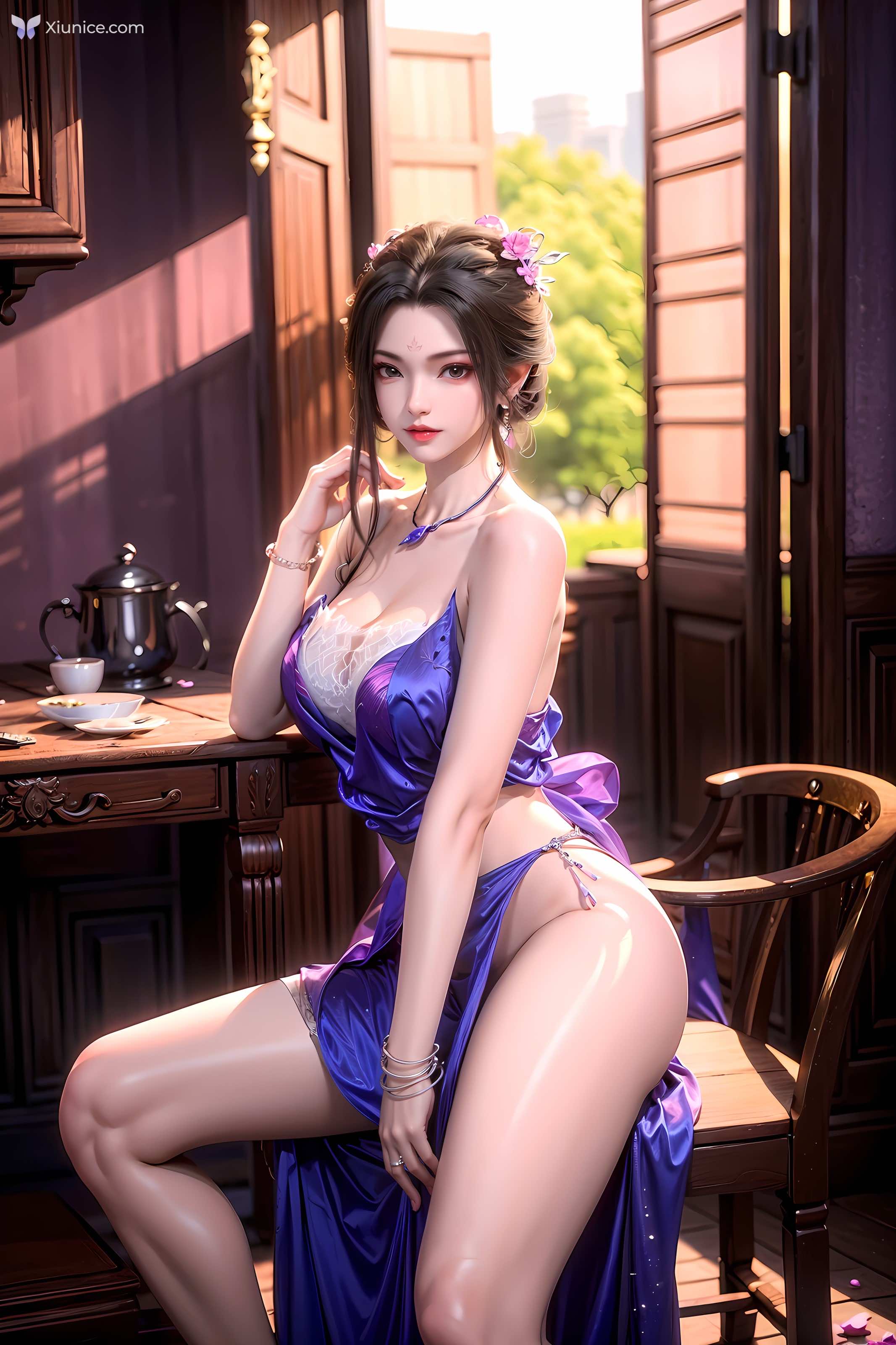 AI Girl kuzan – 少年白马-风秋雨 第50张