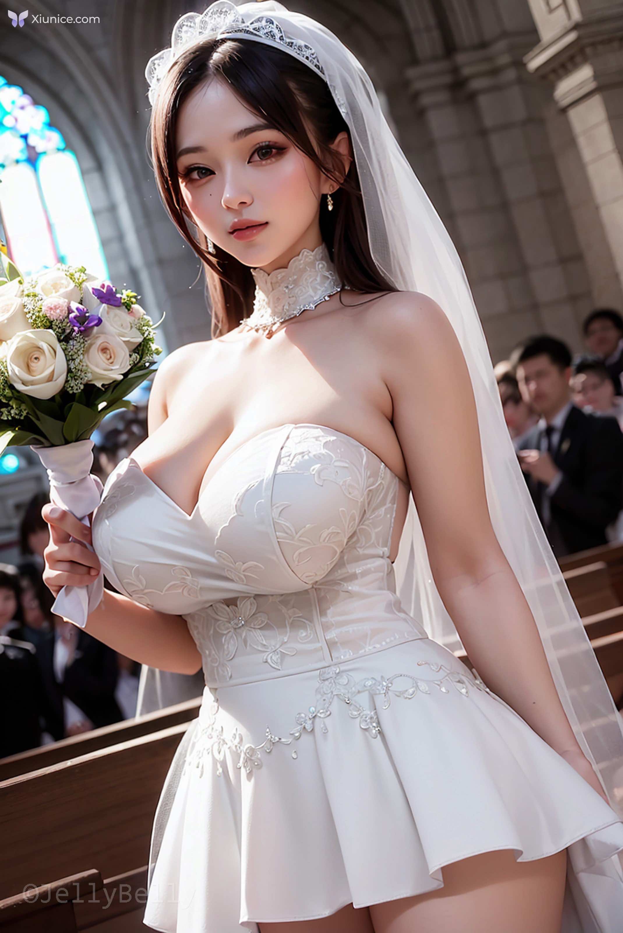 AI Girl JellyBelly – Wedding 第13张