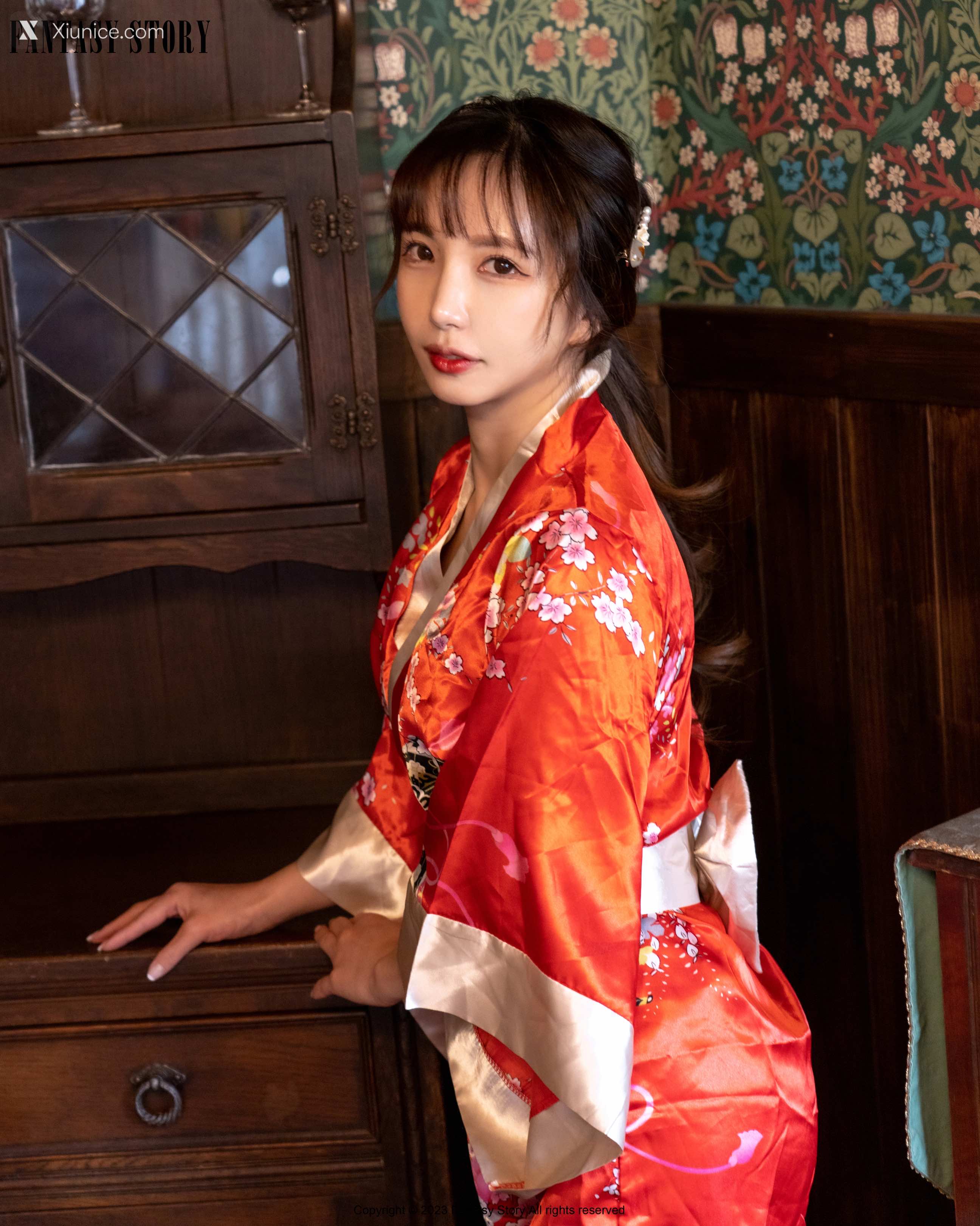 Fantasy Story Rua – A Girl in a Red Yukata 第1张