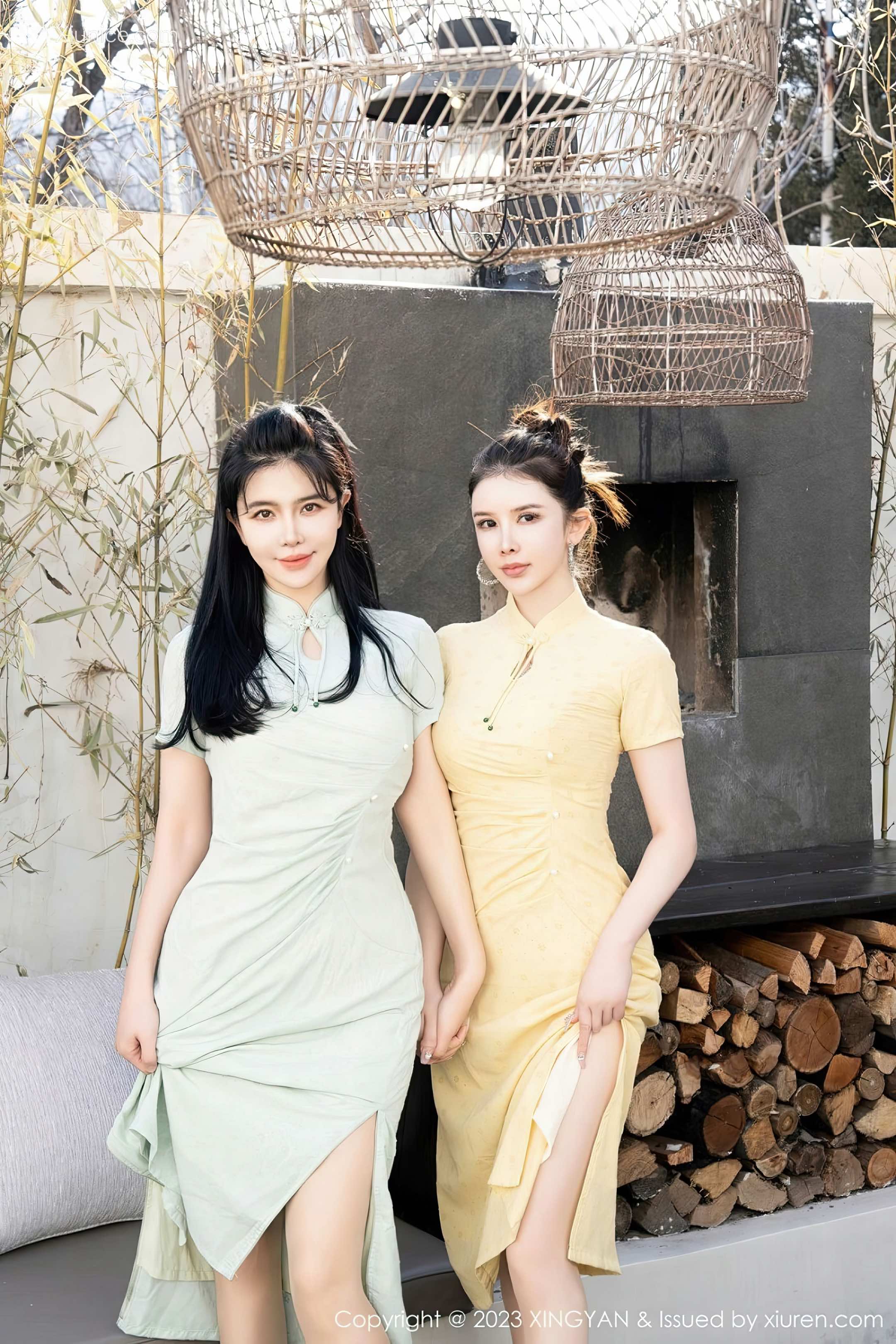 XingYan星颜社 Vol.183 Liu Yu Er (刘钰儿) & Li Li Sha (李丽莎) 第13张