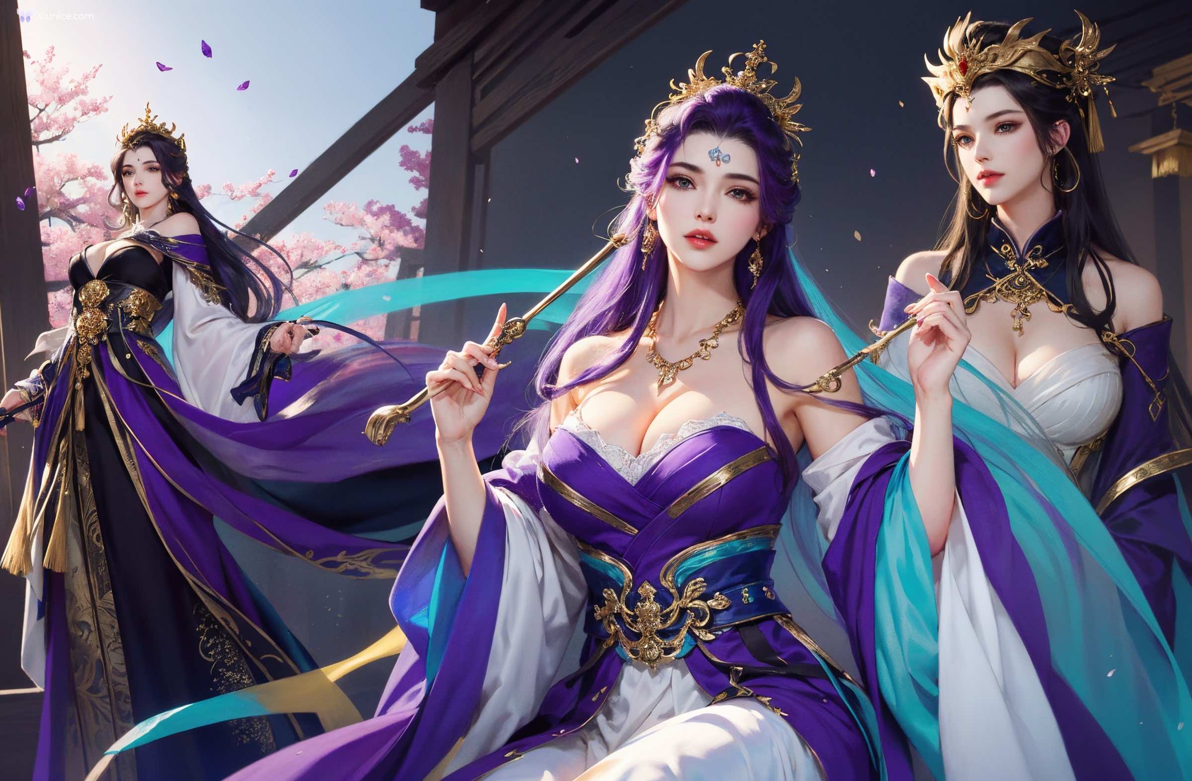 AI Girl 三国杀画风墨迹 第83张