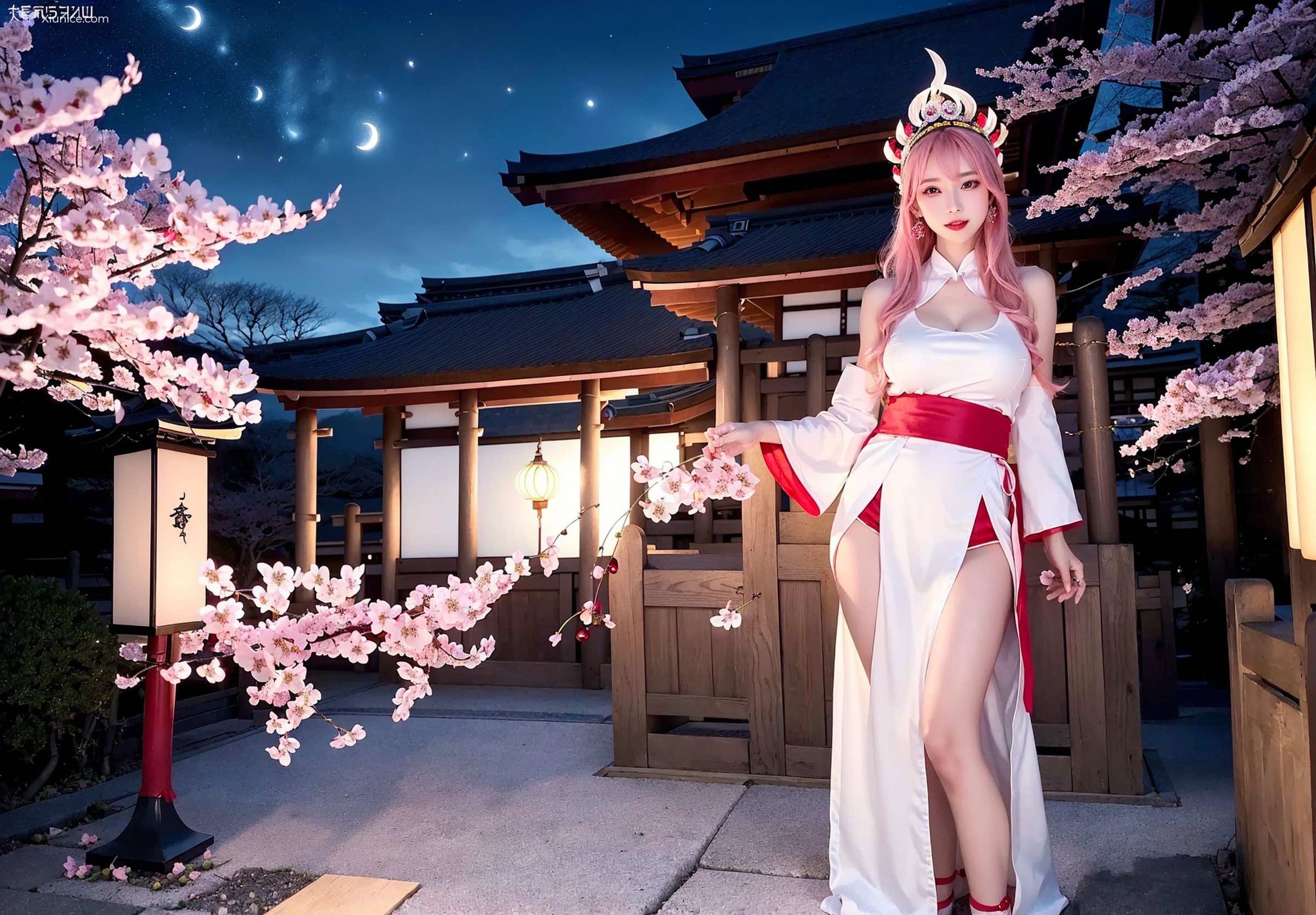 AI Girl Cherry Blossom Girl 第56张