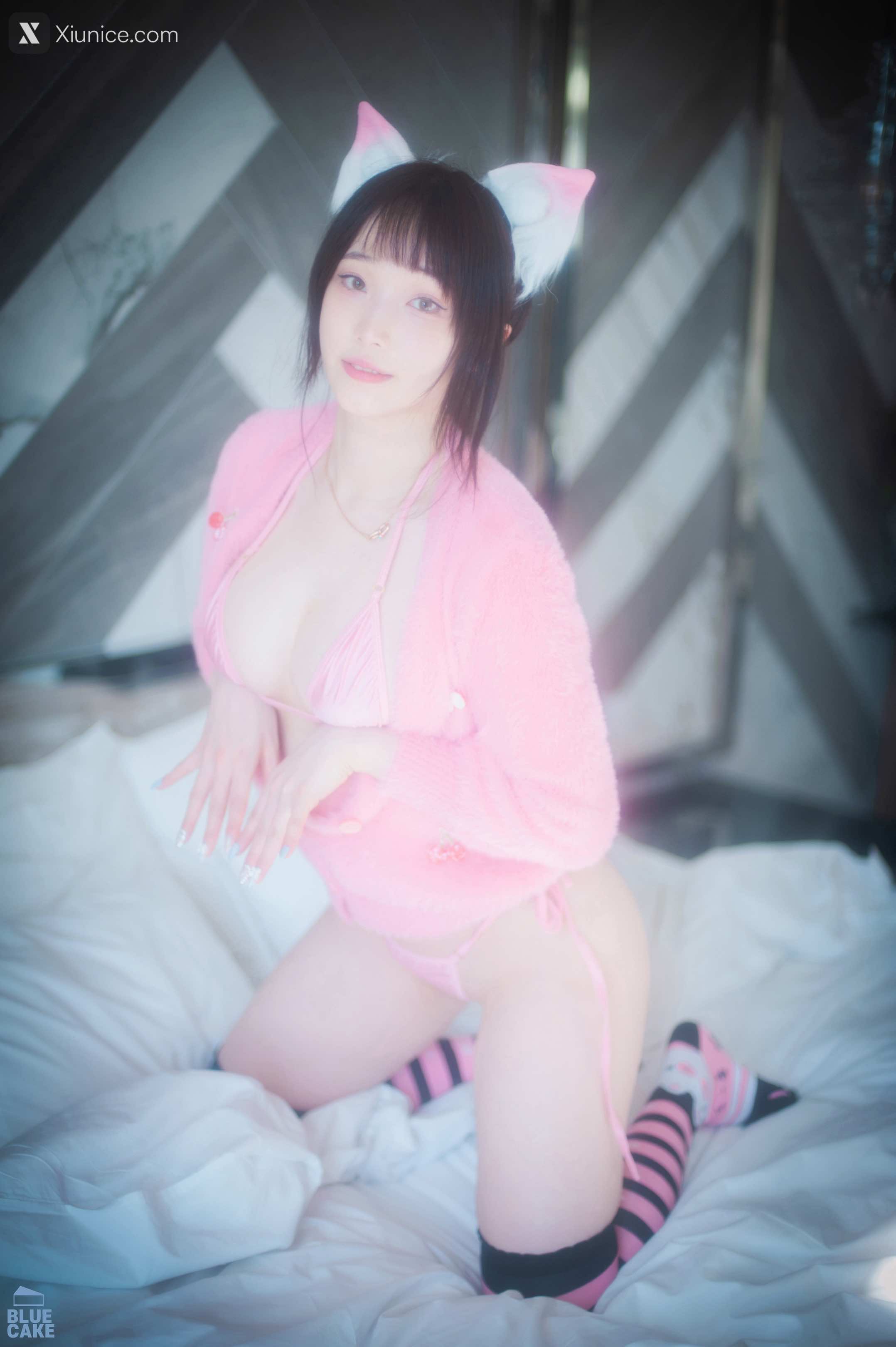 BLUECAKE Bambi (밤비) – Naughty Cats Pink & Mint RED 第3张
