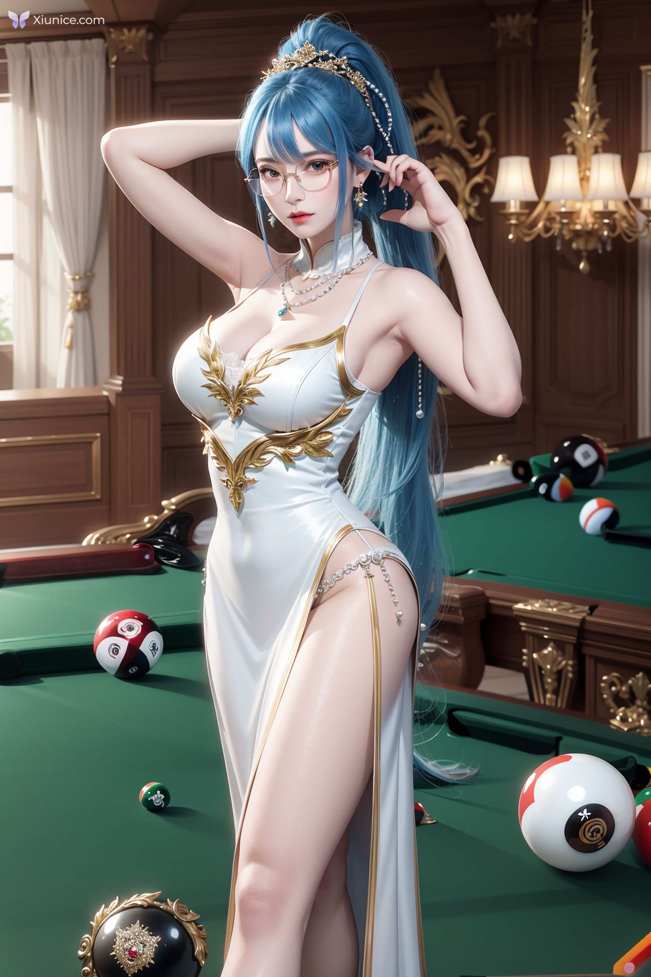 AI Girl Beautiful – Billiard Girl_extra 第90张