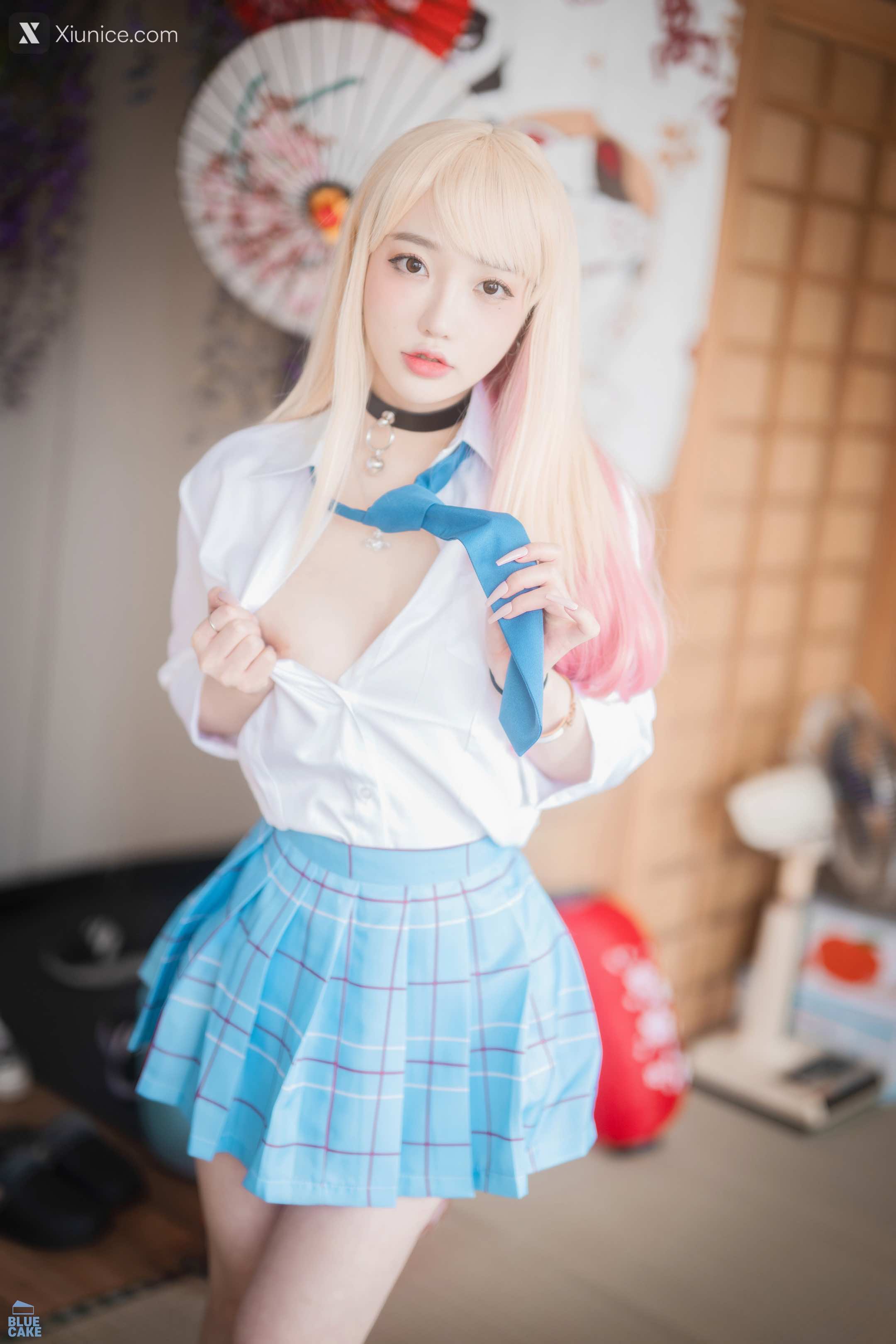 BLUECAKE Son Ye-Eun (손예은) – Marin Kitagawa WHITE ver 第4张