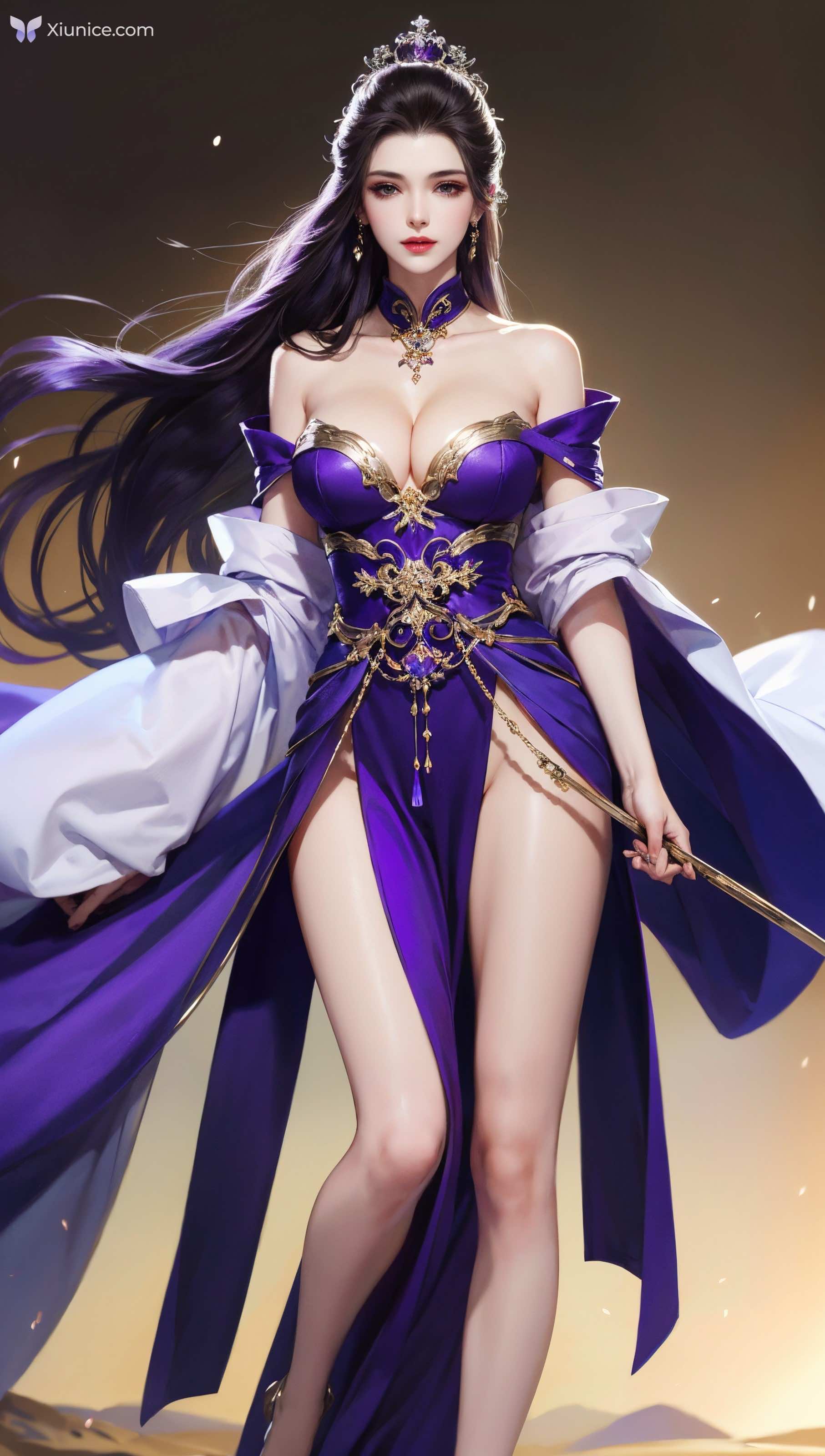 AI Girl 三国杀画风墨迹 第1张
