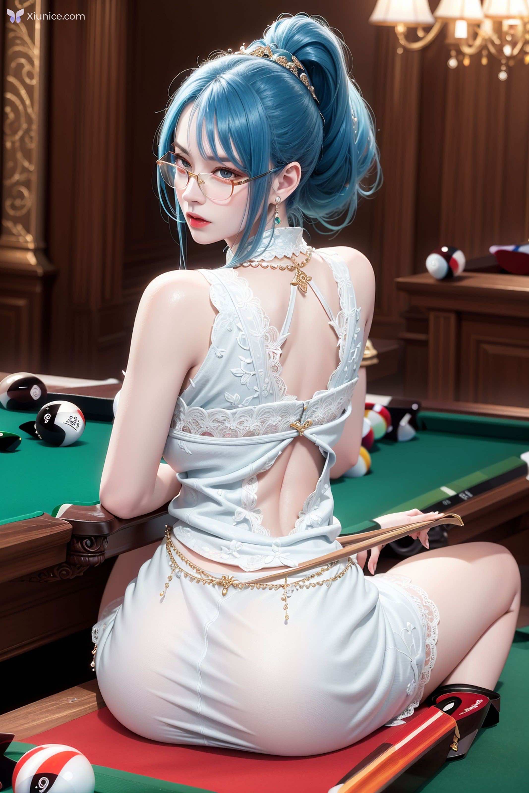 AI Girl Beautiful – Billiard Girl_extra 第87张