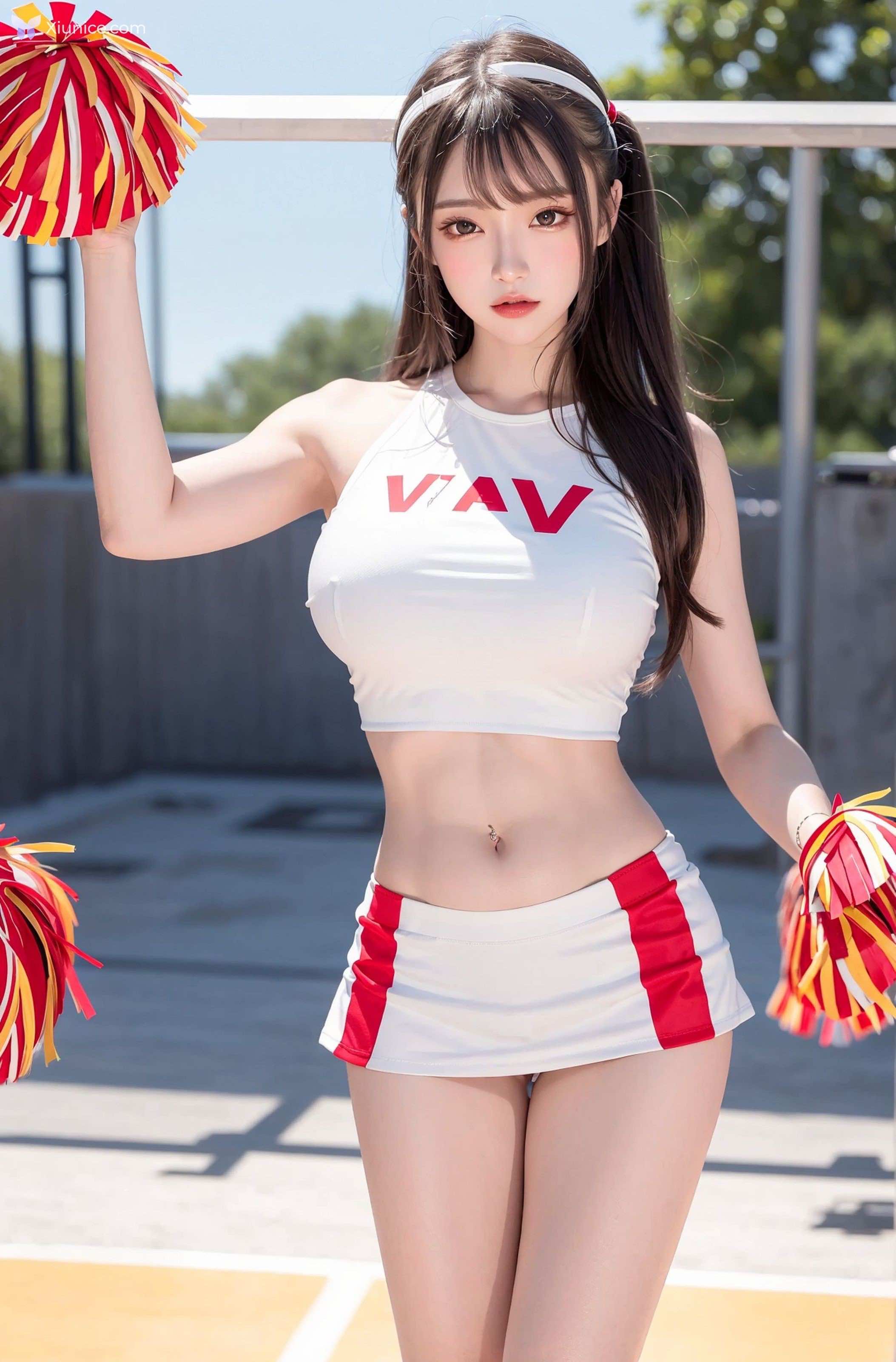 AI Girl S3xy Cheerleading Team 第21张